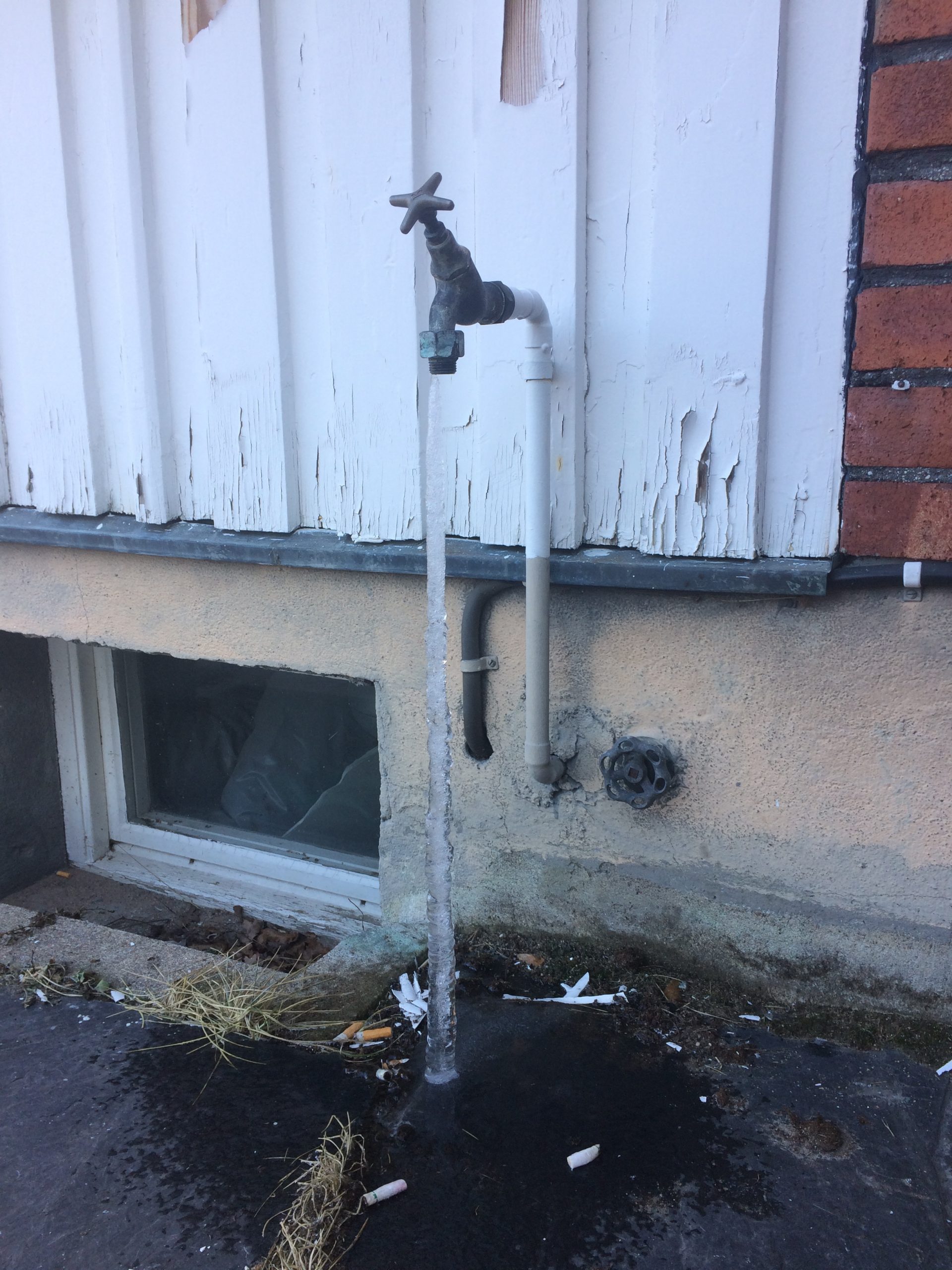 Robinet glacé, Stockholm en hiver