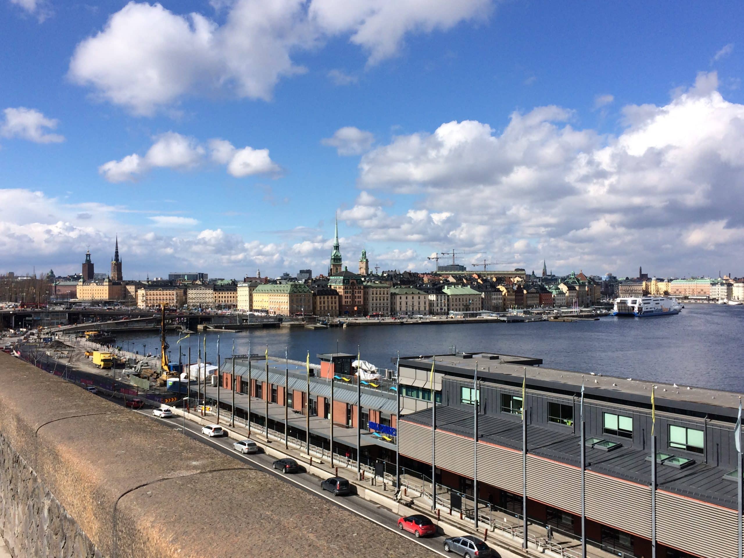 Gamla Stan de loin, Stockholm