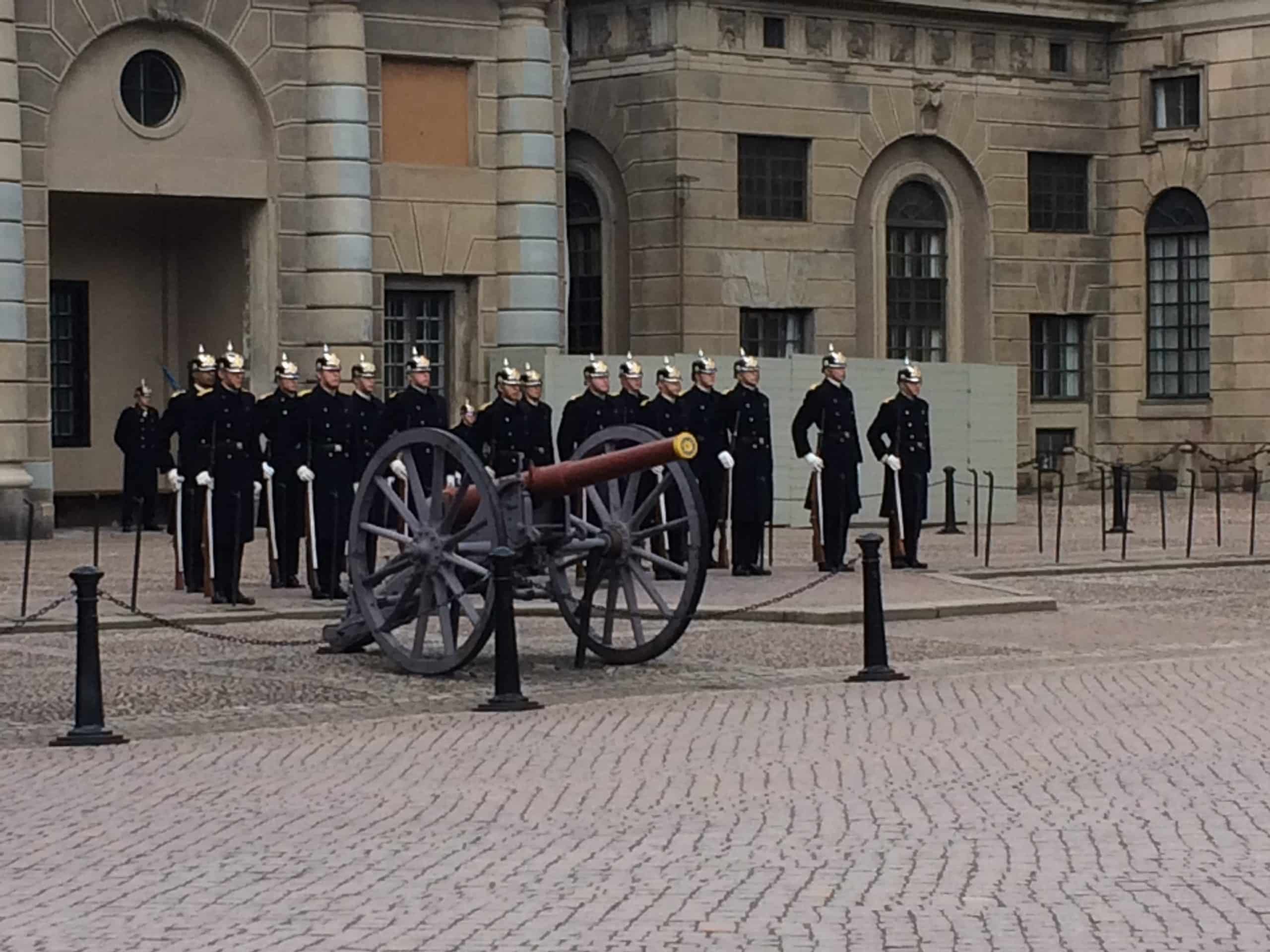 Releve de la garde, Stockholm