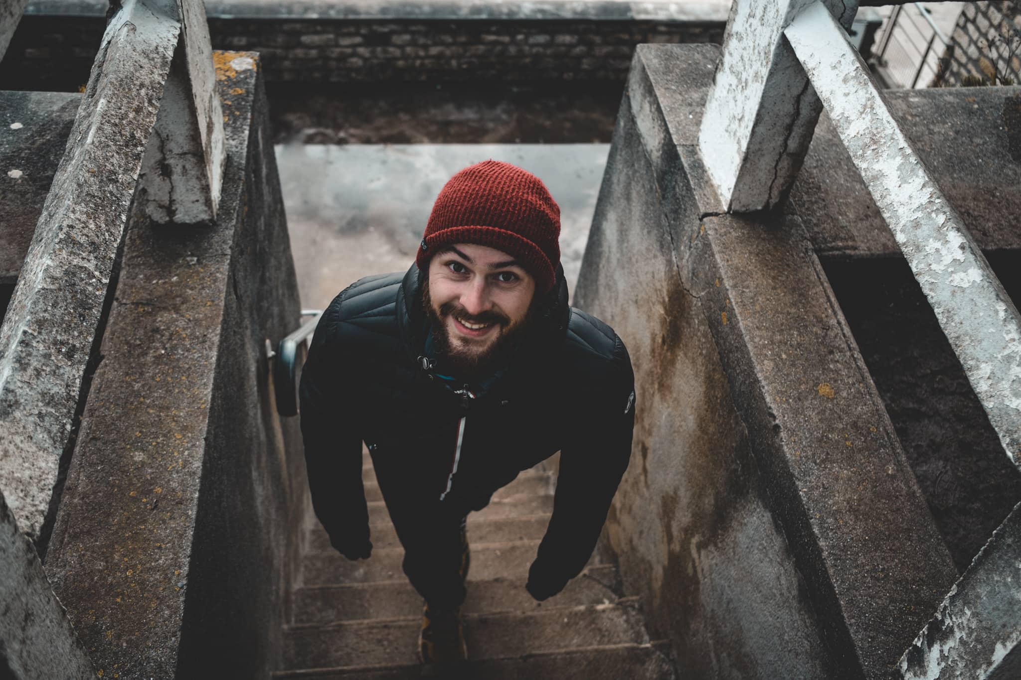 Mimi en train de visiter Fouras