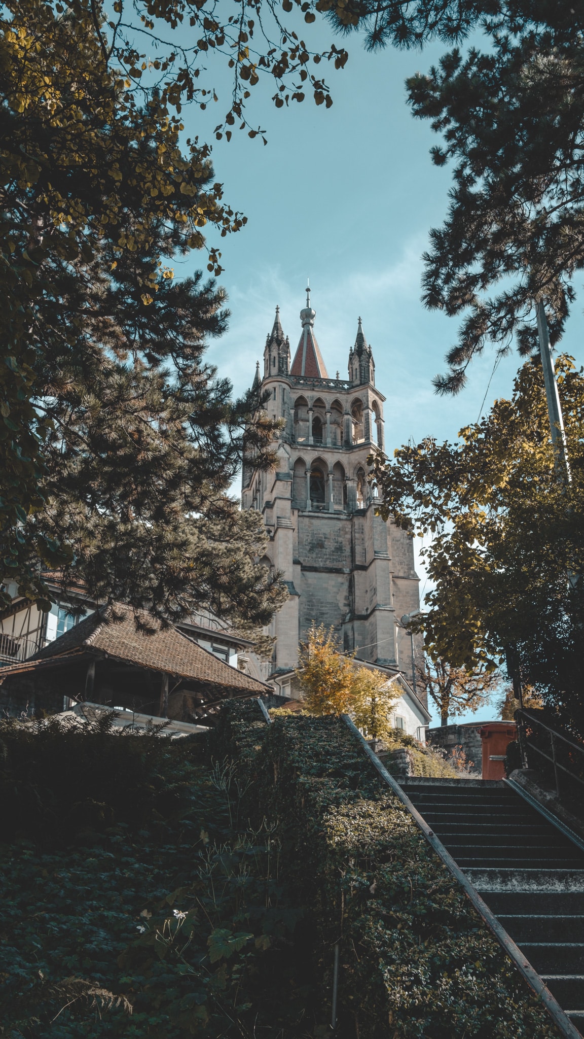 se rendre dans le quartier de la cité : à visiter à Lausanne