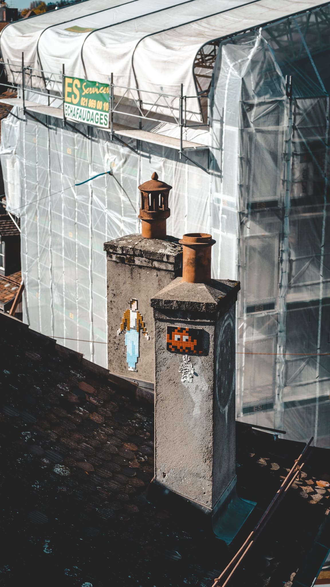 Un invaders à Lausanne