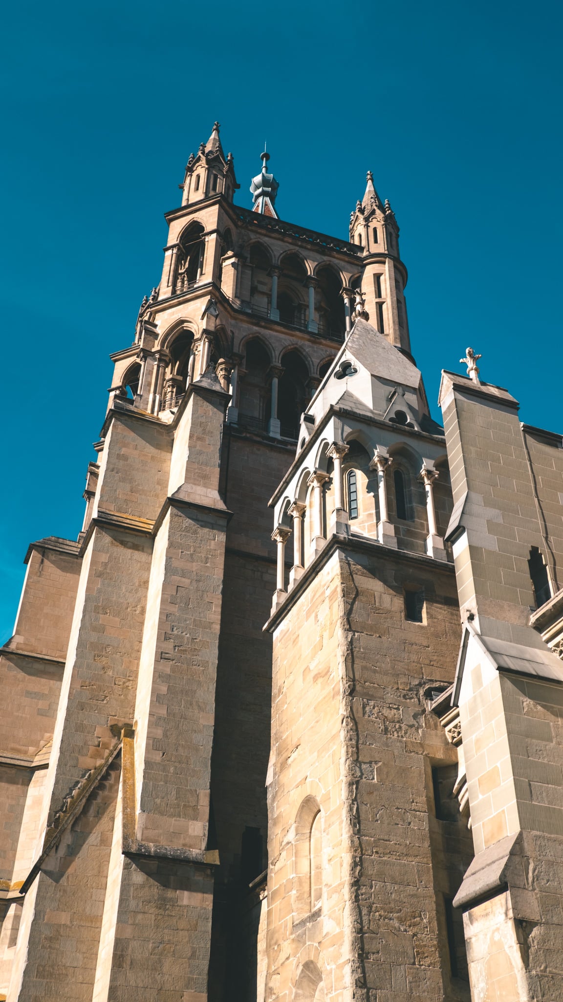 L'exterieur de la cathédrale de Lausanne