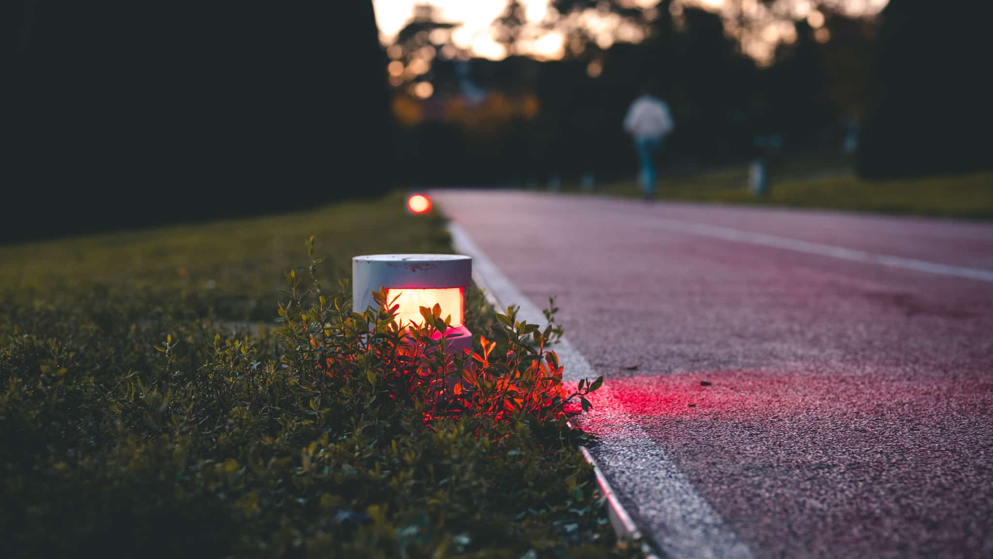 Piste de courses au musée des jeux olympiques de lausanne