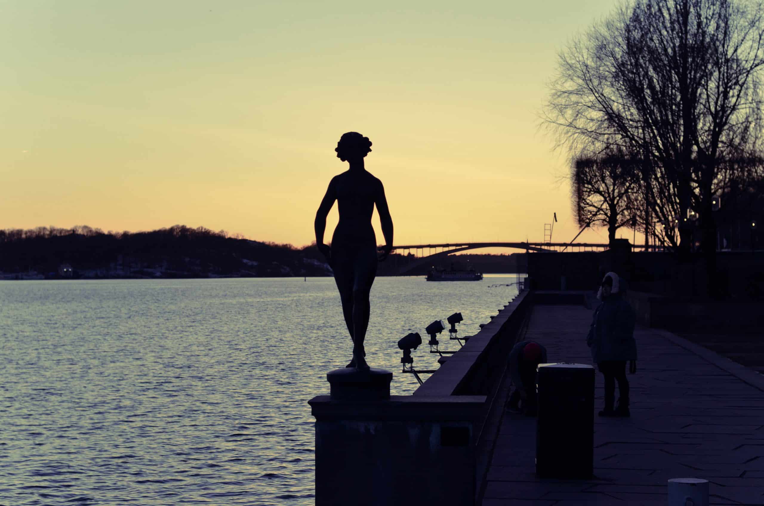 Statue de Drottningholm