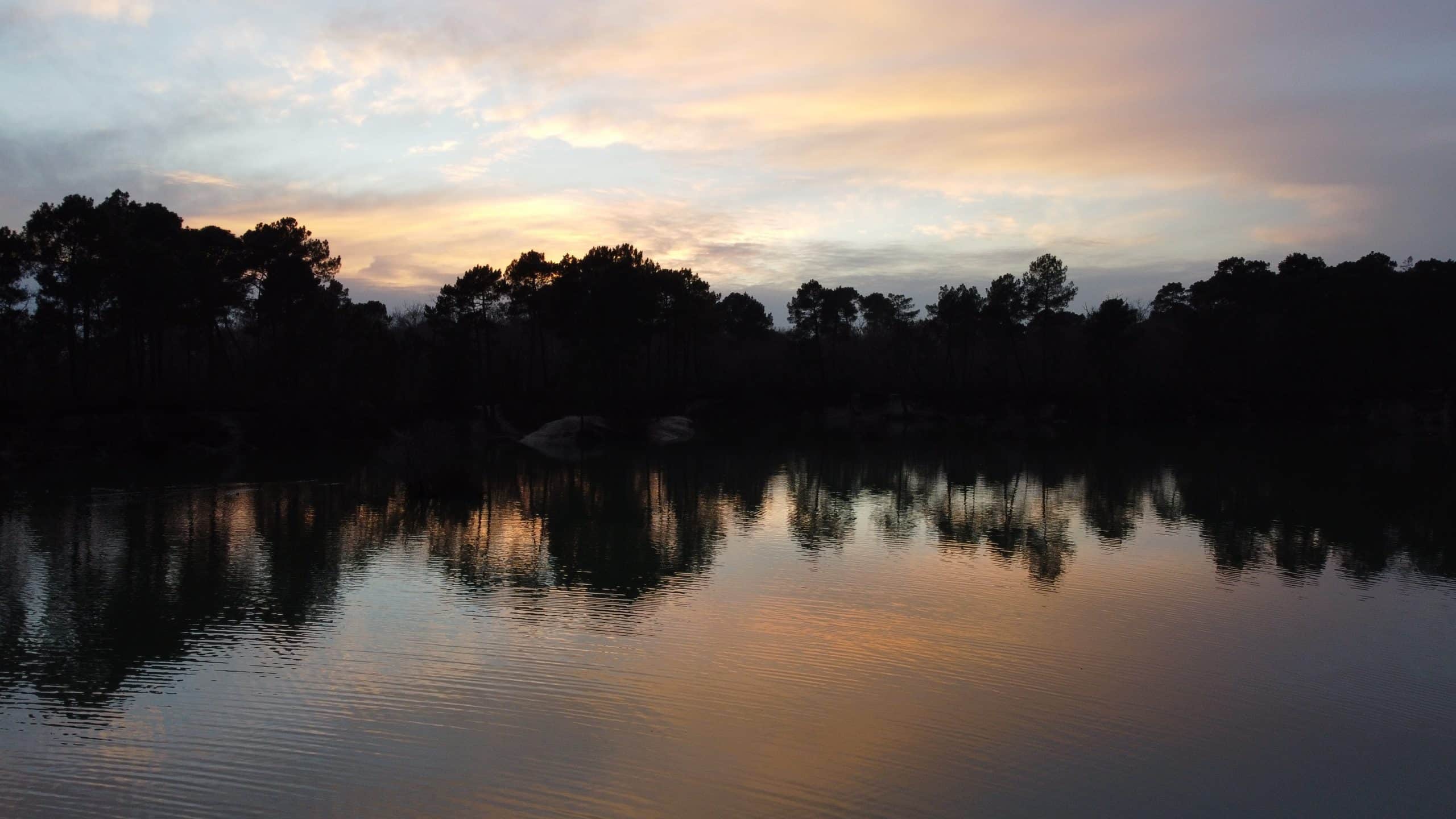 Un beau jeu d'ombre en drone
