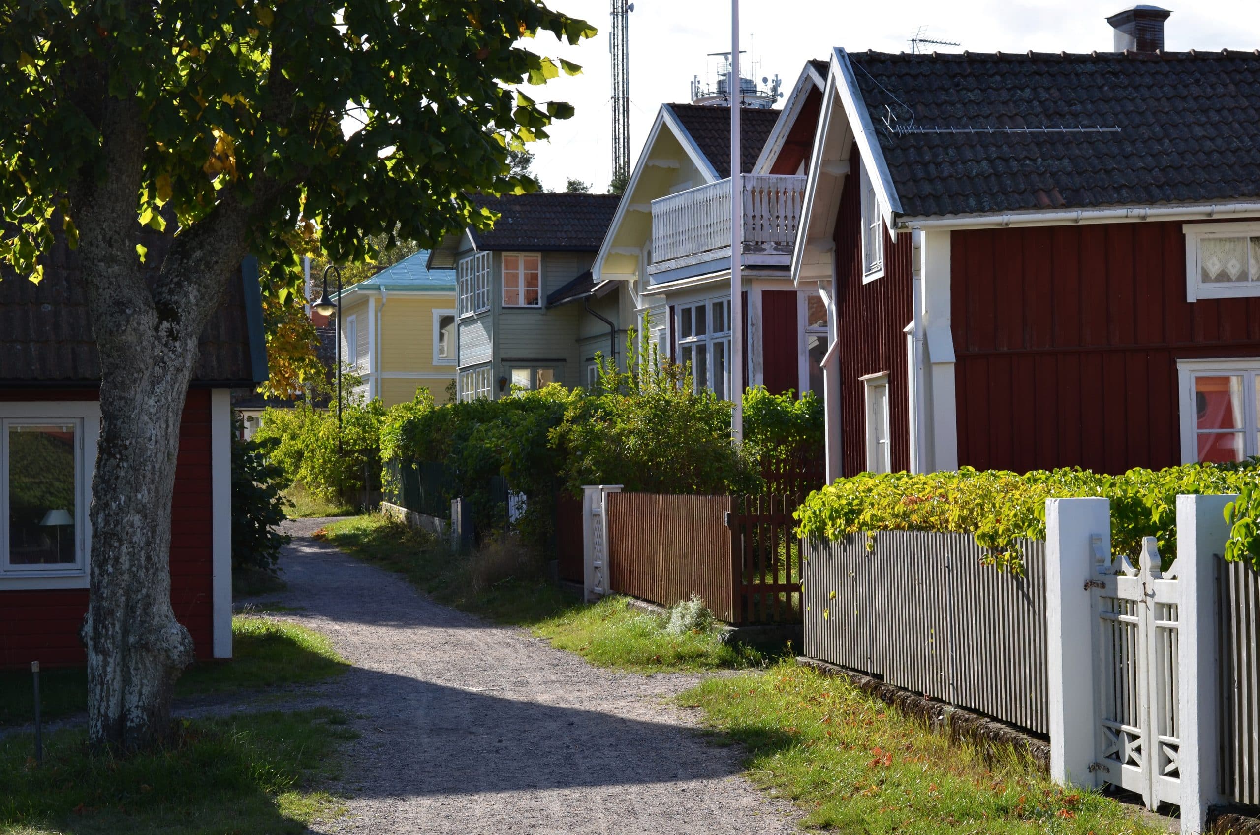Petites maisons de Sandhamn