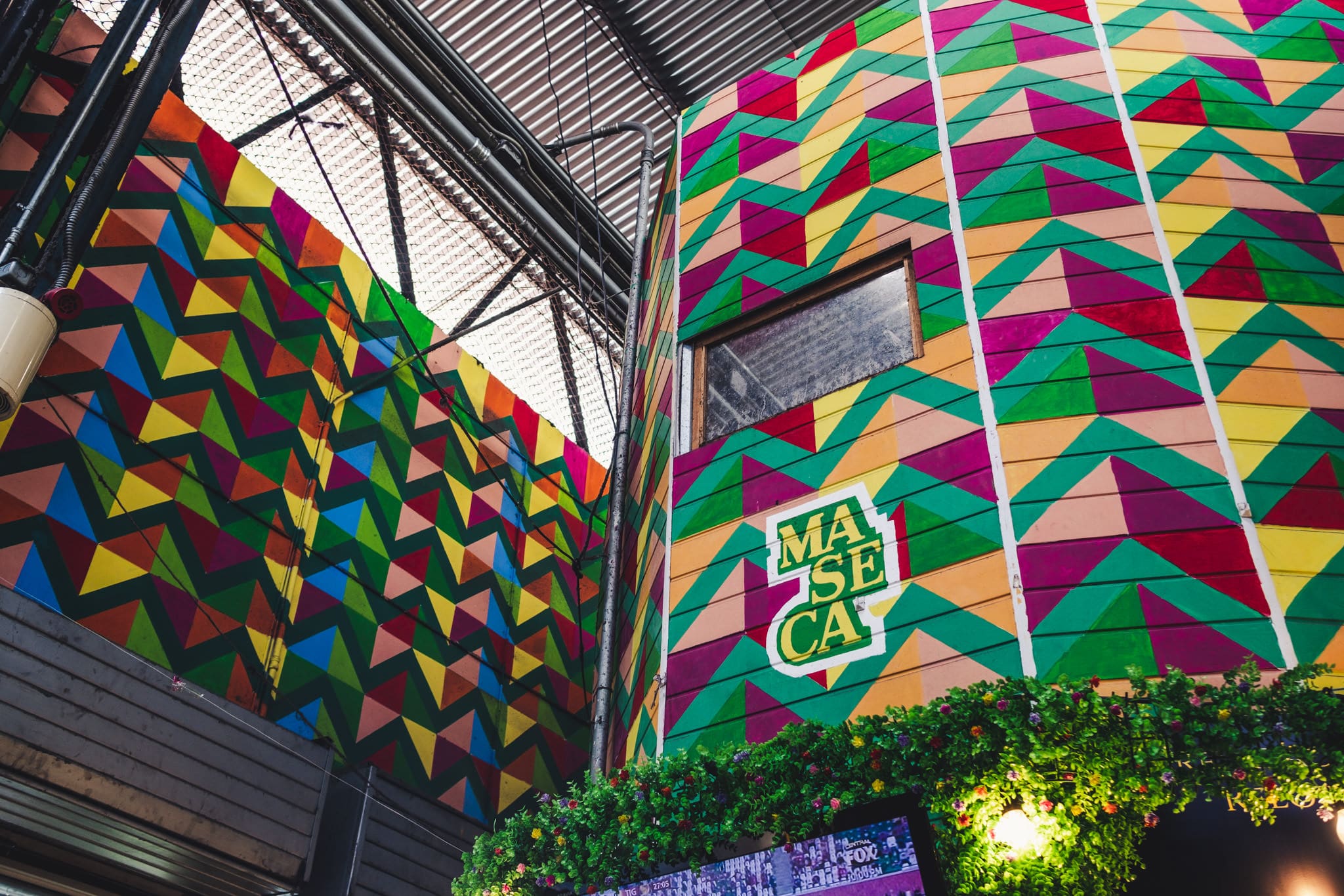 la couleur dans le mercado centrale de San José