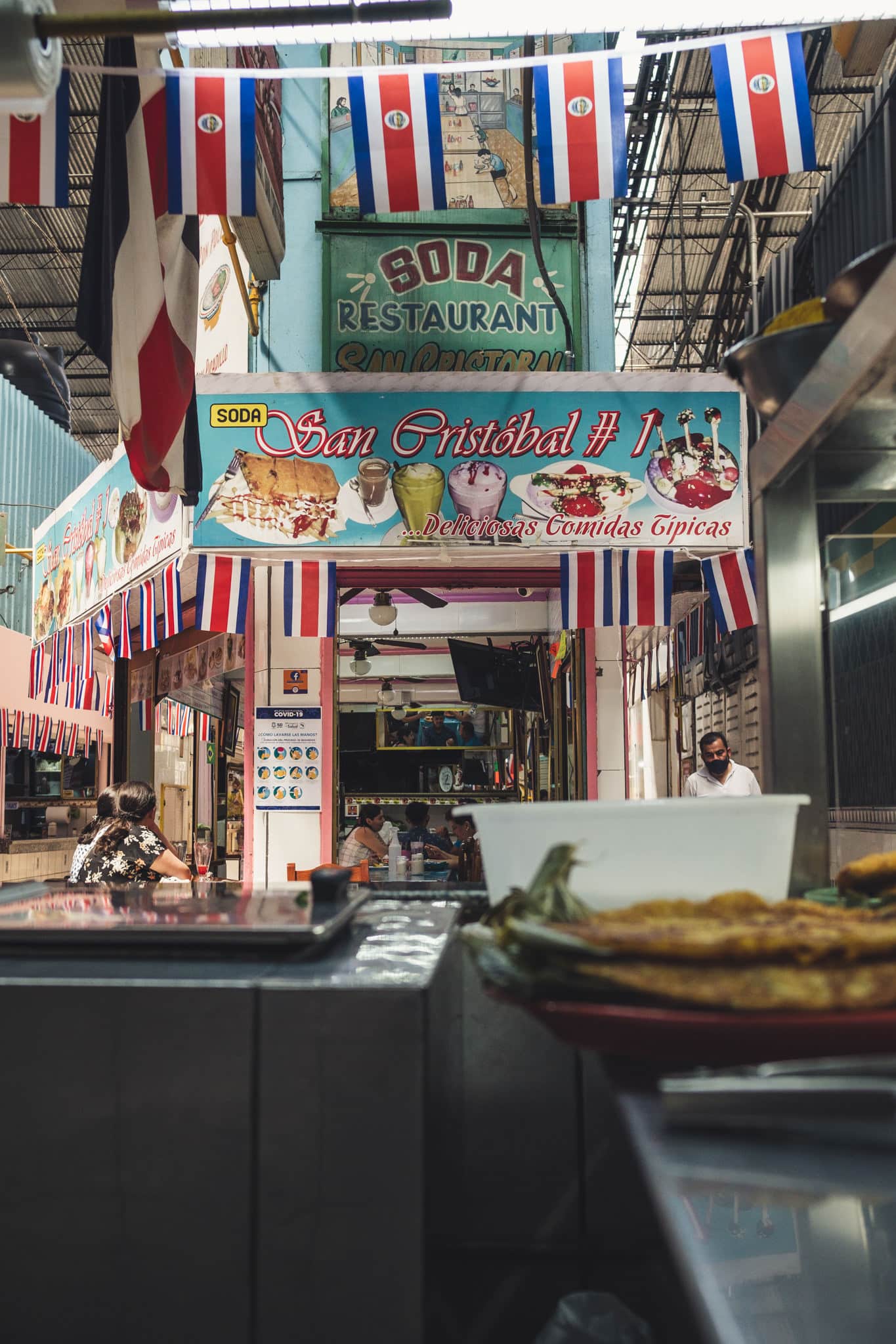 Dans le Soda pour manger le casado