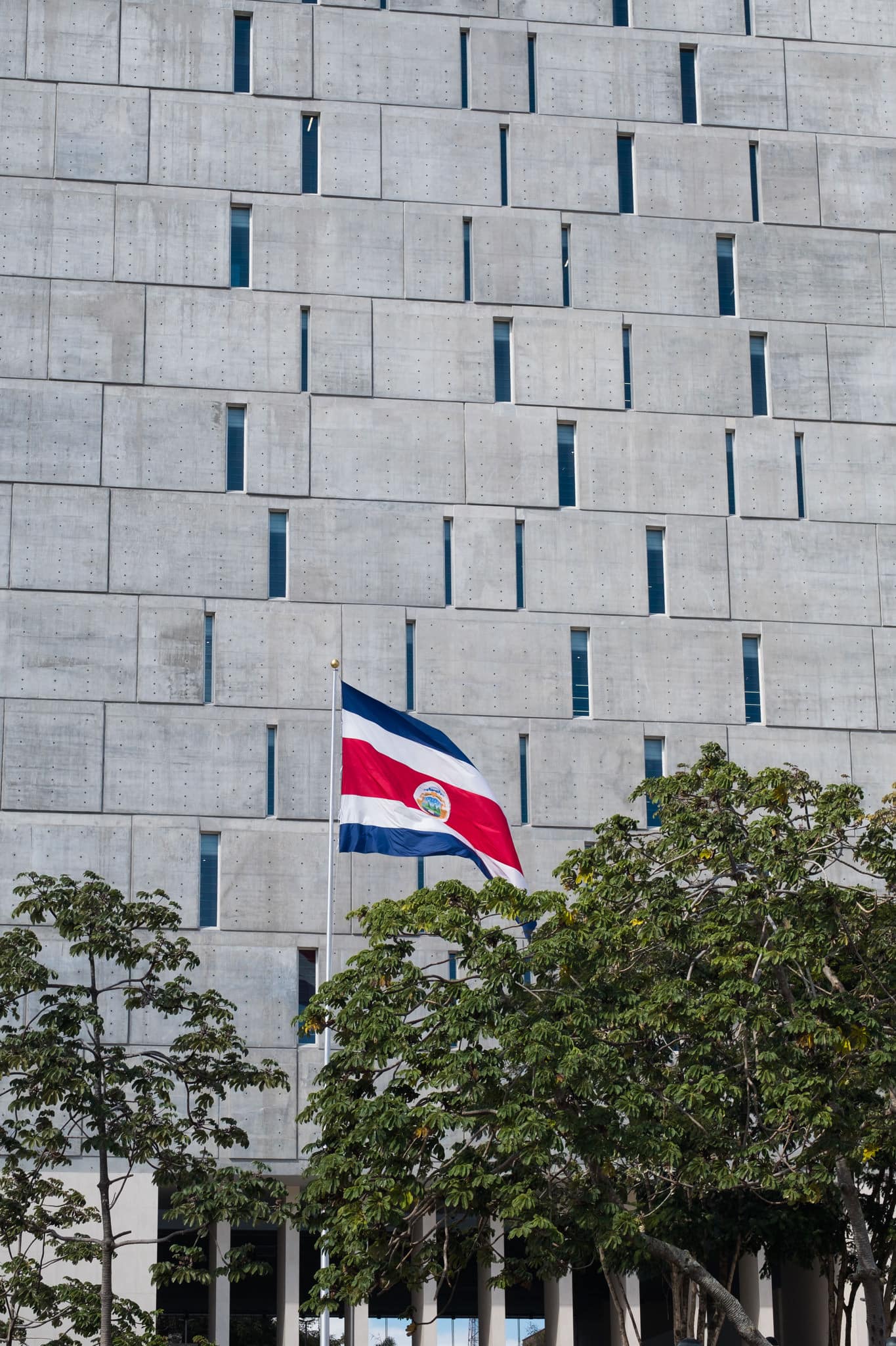 le drapeau du Costa Rica