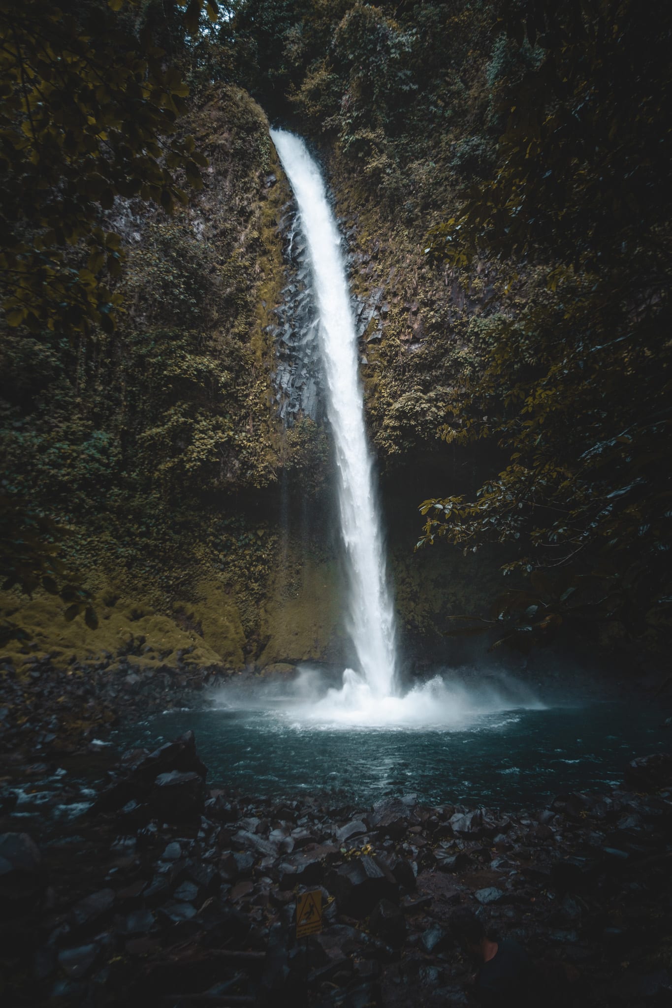 70 mètres de haut quand même, cascade de la Fortuna, Costa Rica