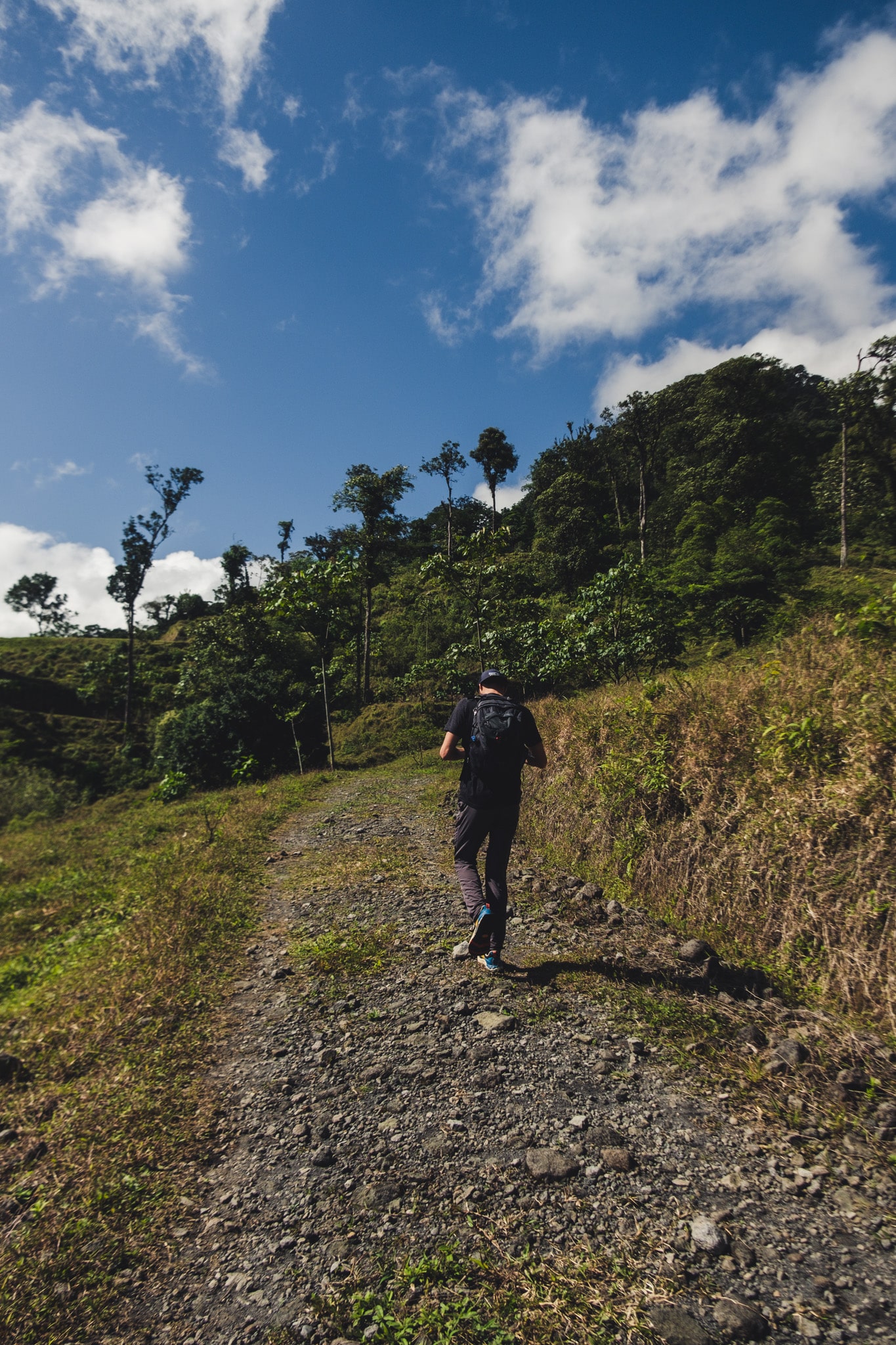 Début de la randonnée du Cerro Chato, La Fortuna, Costa Rica