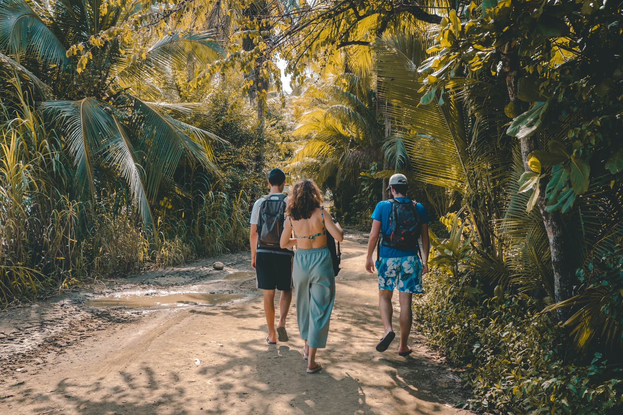 Les zrabs en visite à Uvita