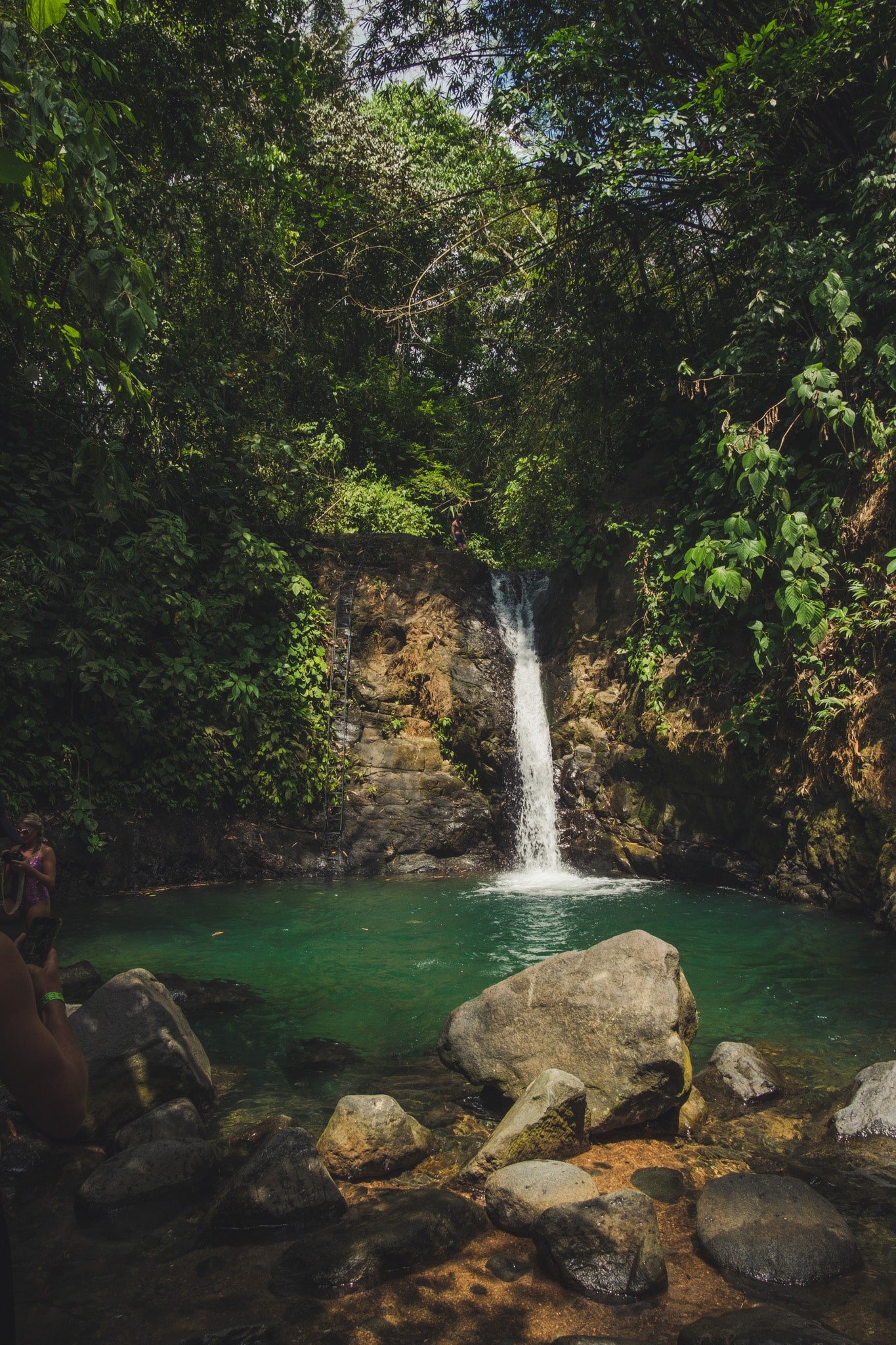 La fameuse Cascada Verde à Uvita, Costa Rica