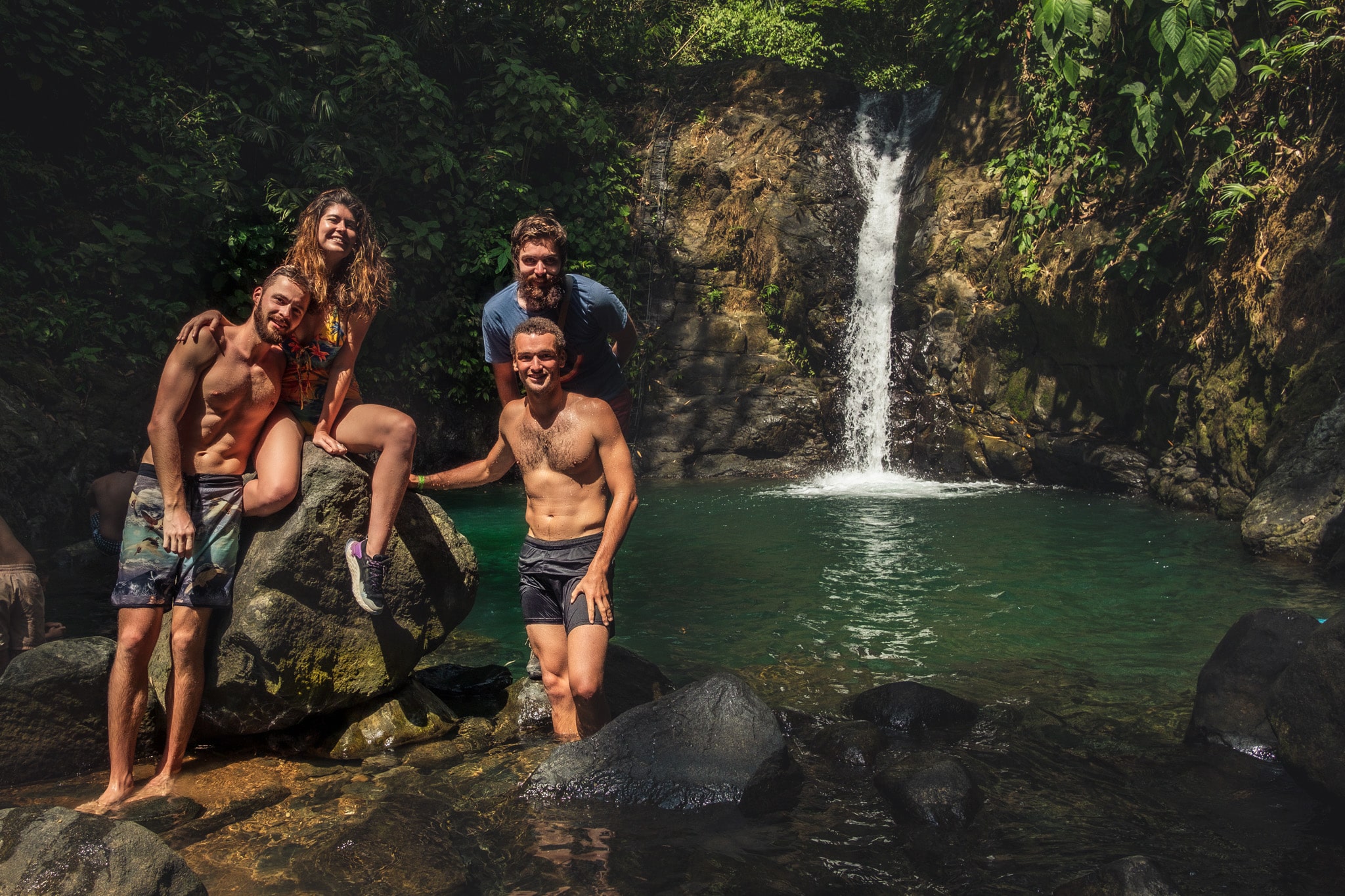 Photo des zrabs à la Cascada Verde, Uvita, Costa Rica