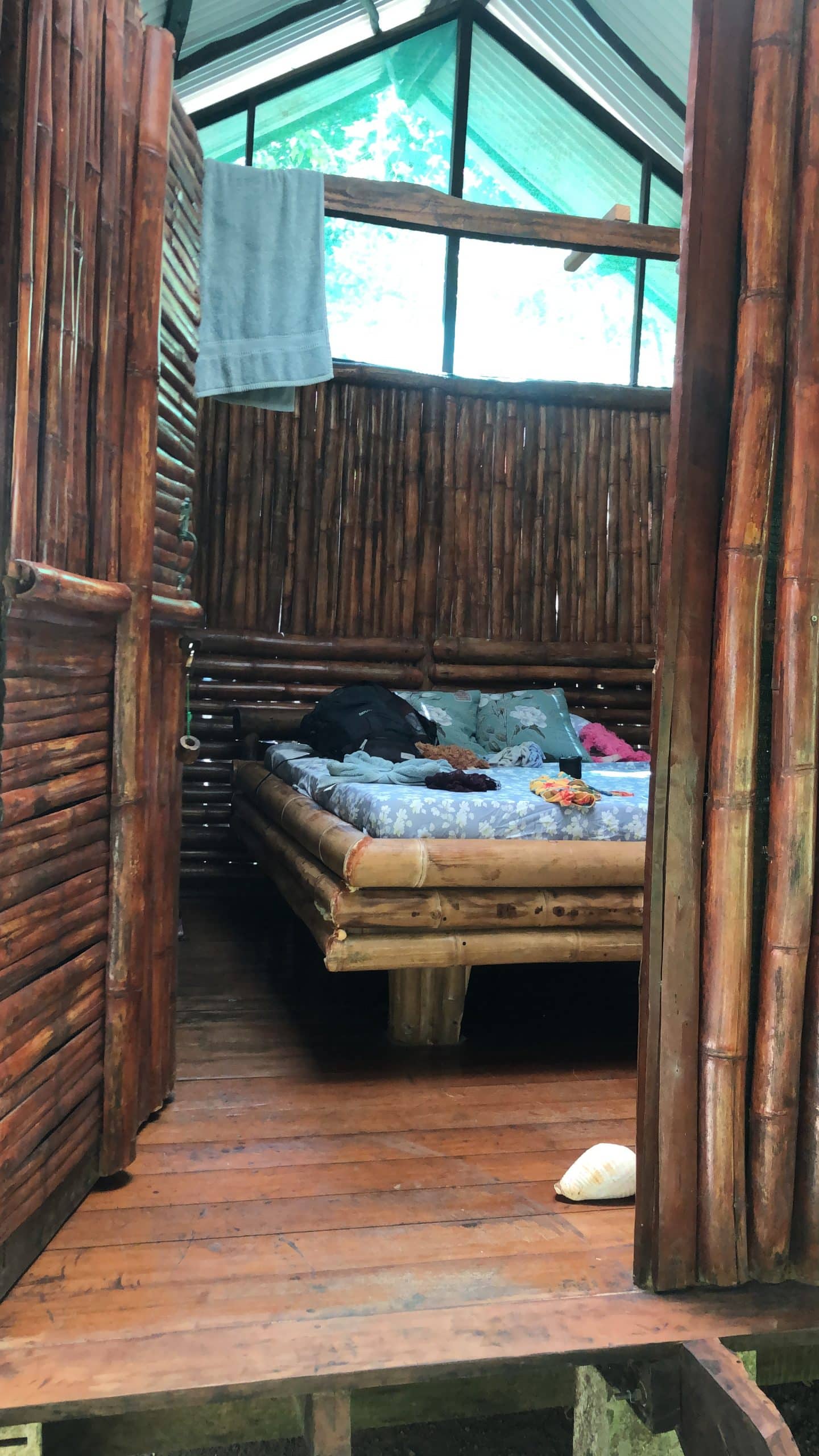 Hutte en bambou du Mohagine, Drake Bay, Corcovado