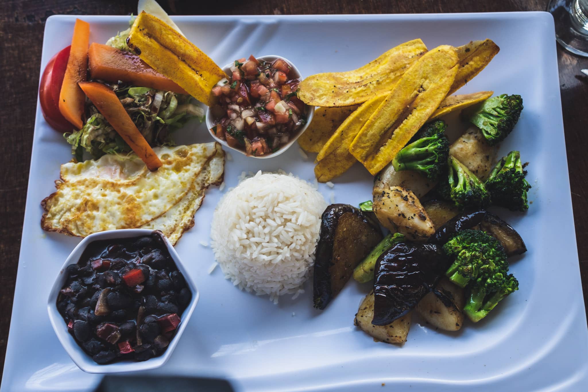 Repas au Bahia Azul, Bahia Drake, Corcovado