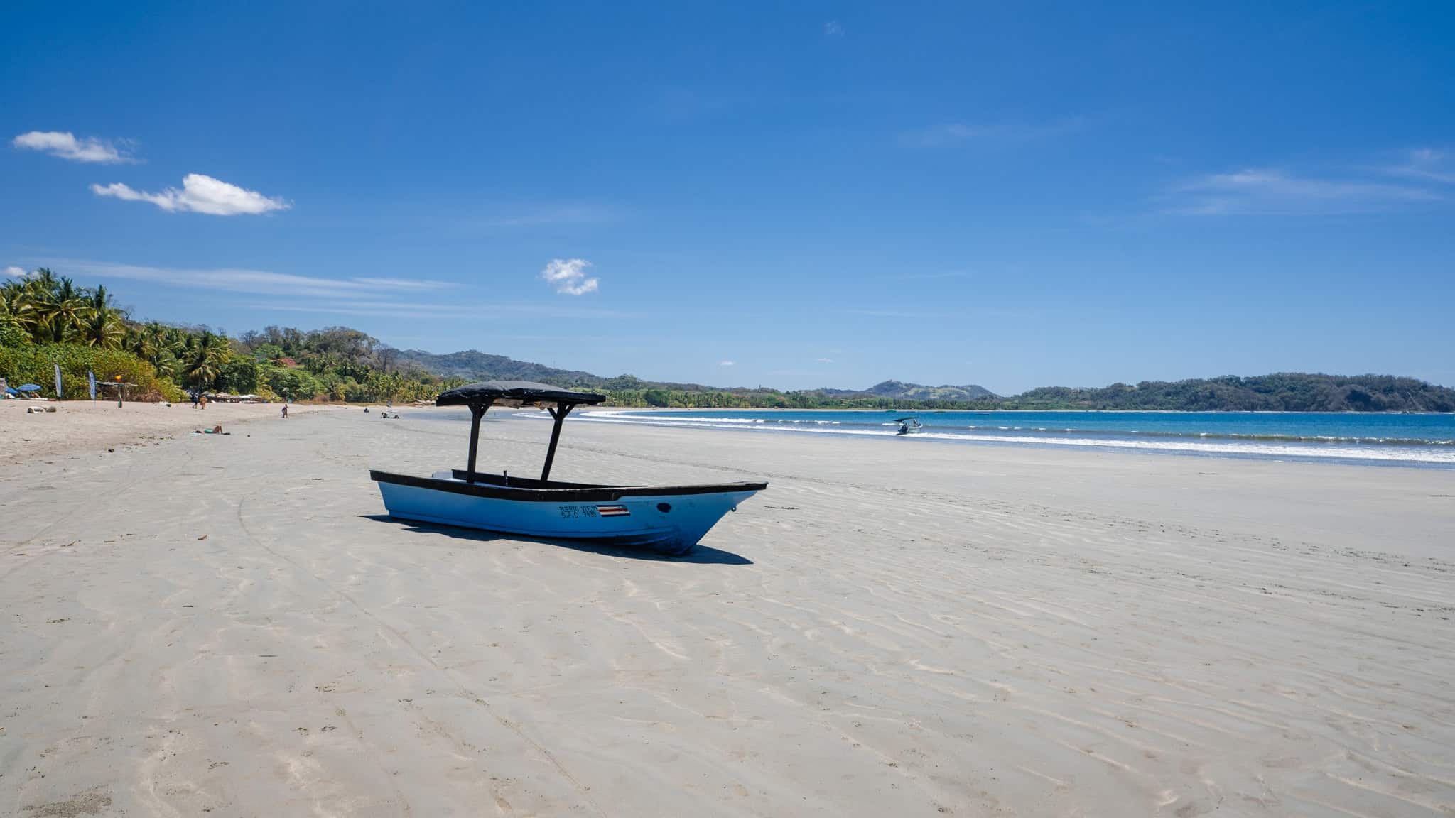 Du bleu et du sable à perte de vue playa samara