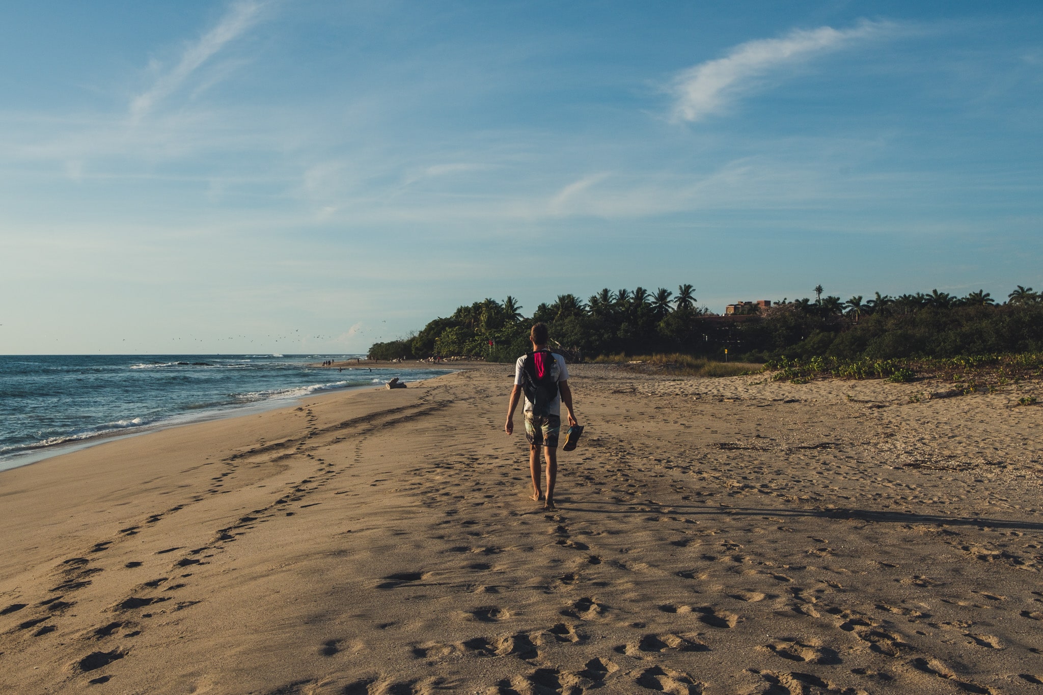 Mii face à la playa Langosta