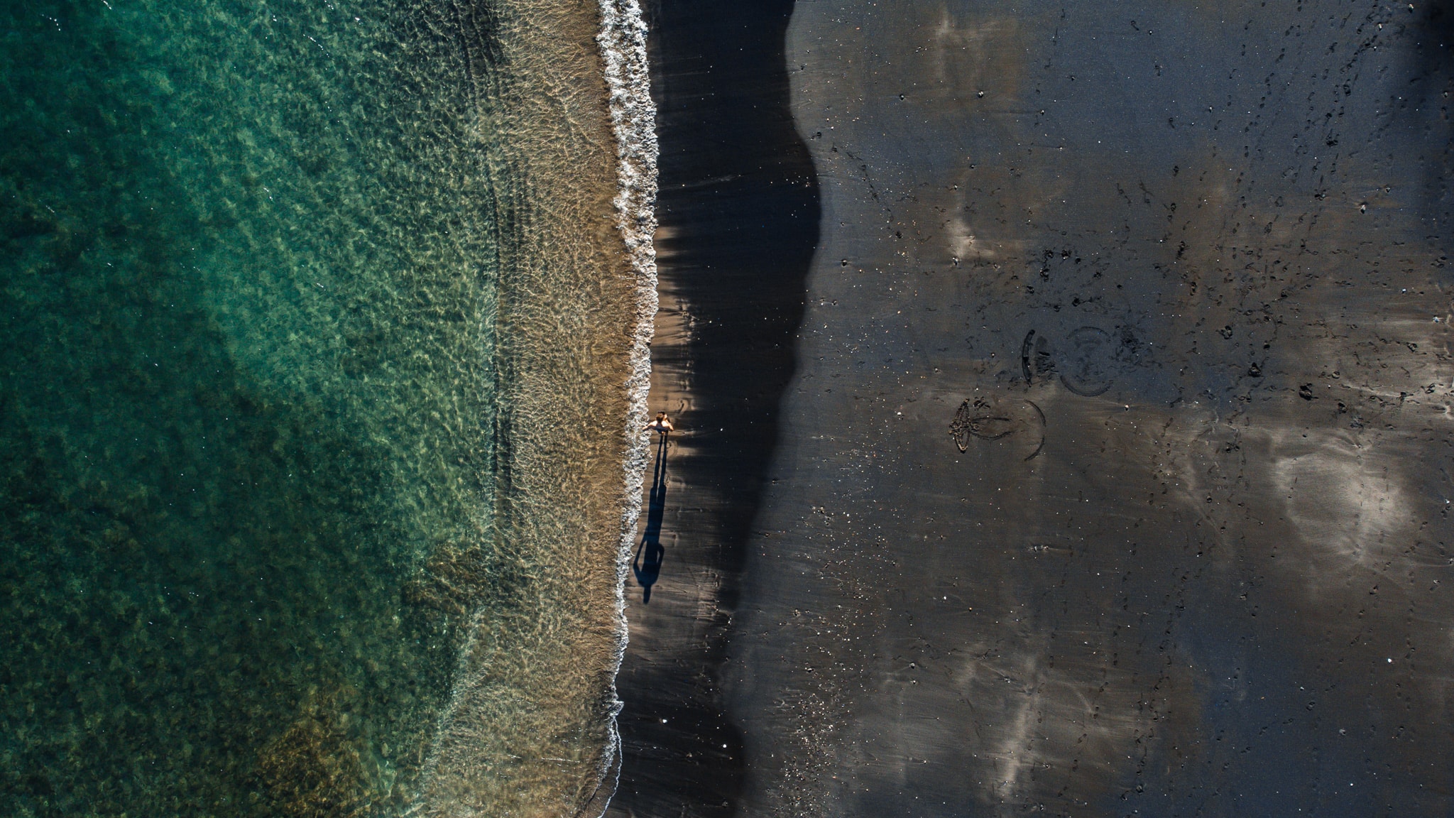 ombre de mimi en drone
