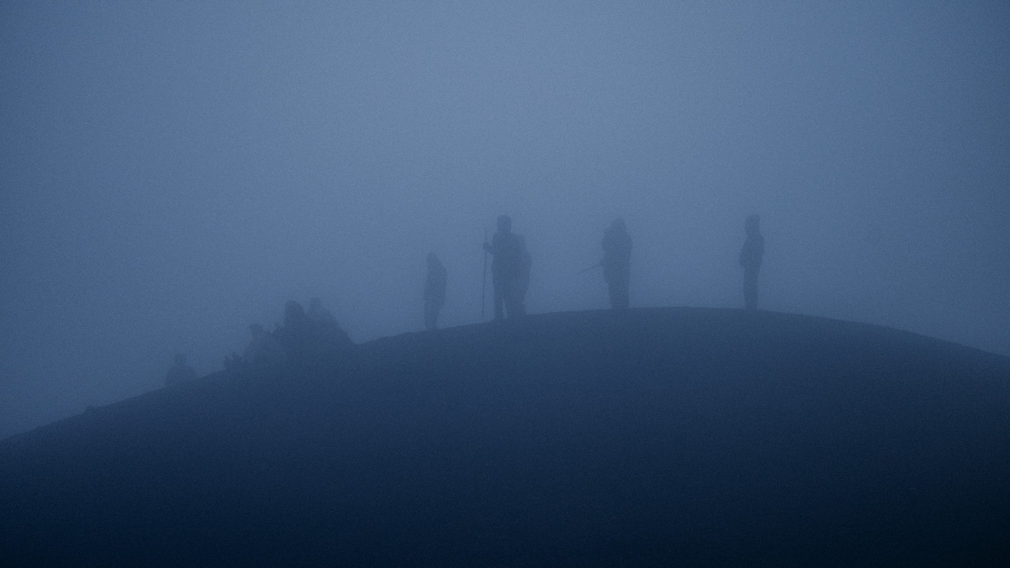 en haut du volcan acatenango
