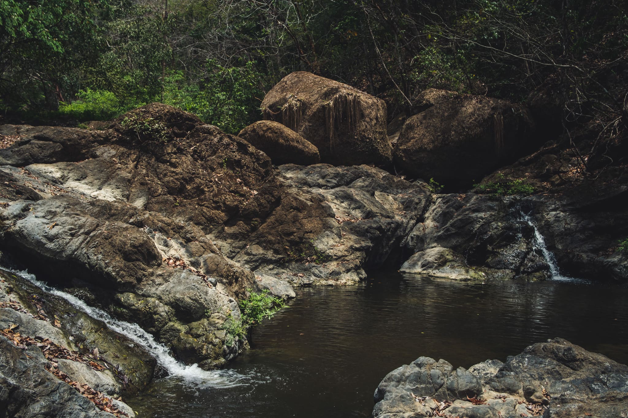 Les petits bassins de Montezuma