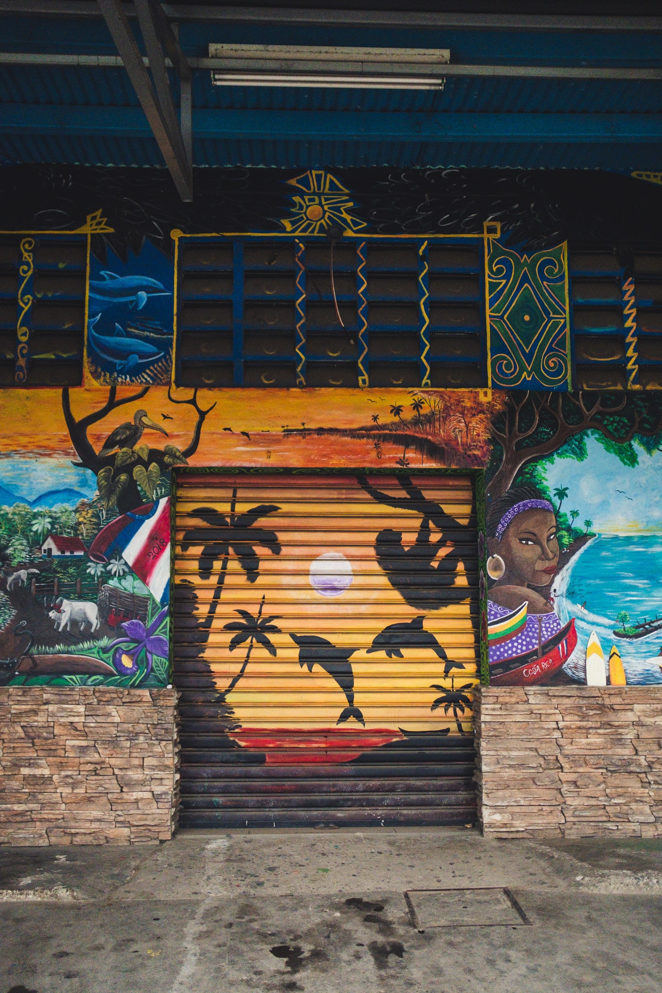 street art puerto viejo costa rica