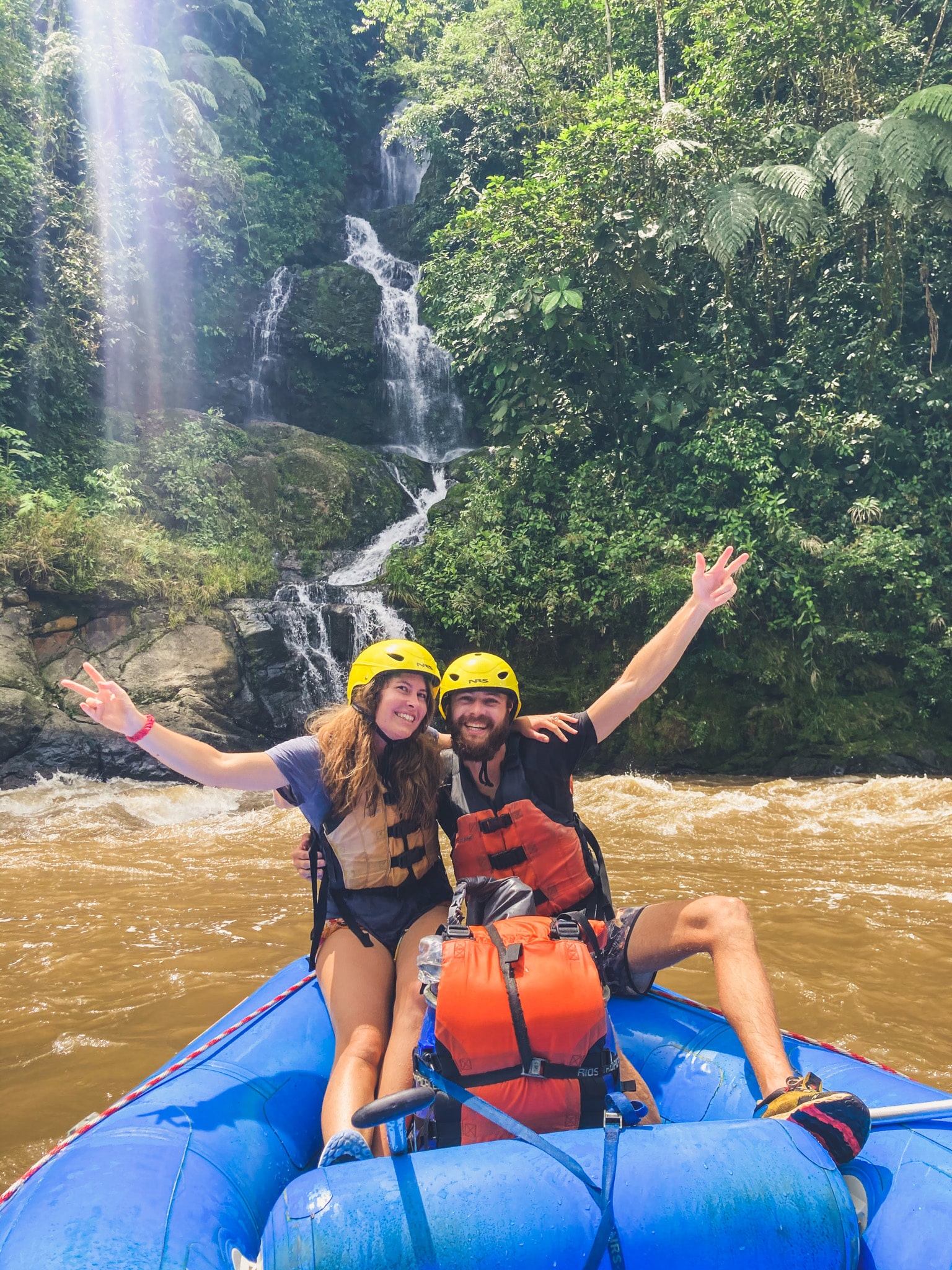 rafting sur le rio pacuare au Costa Rica