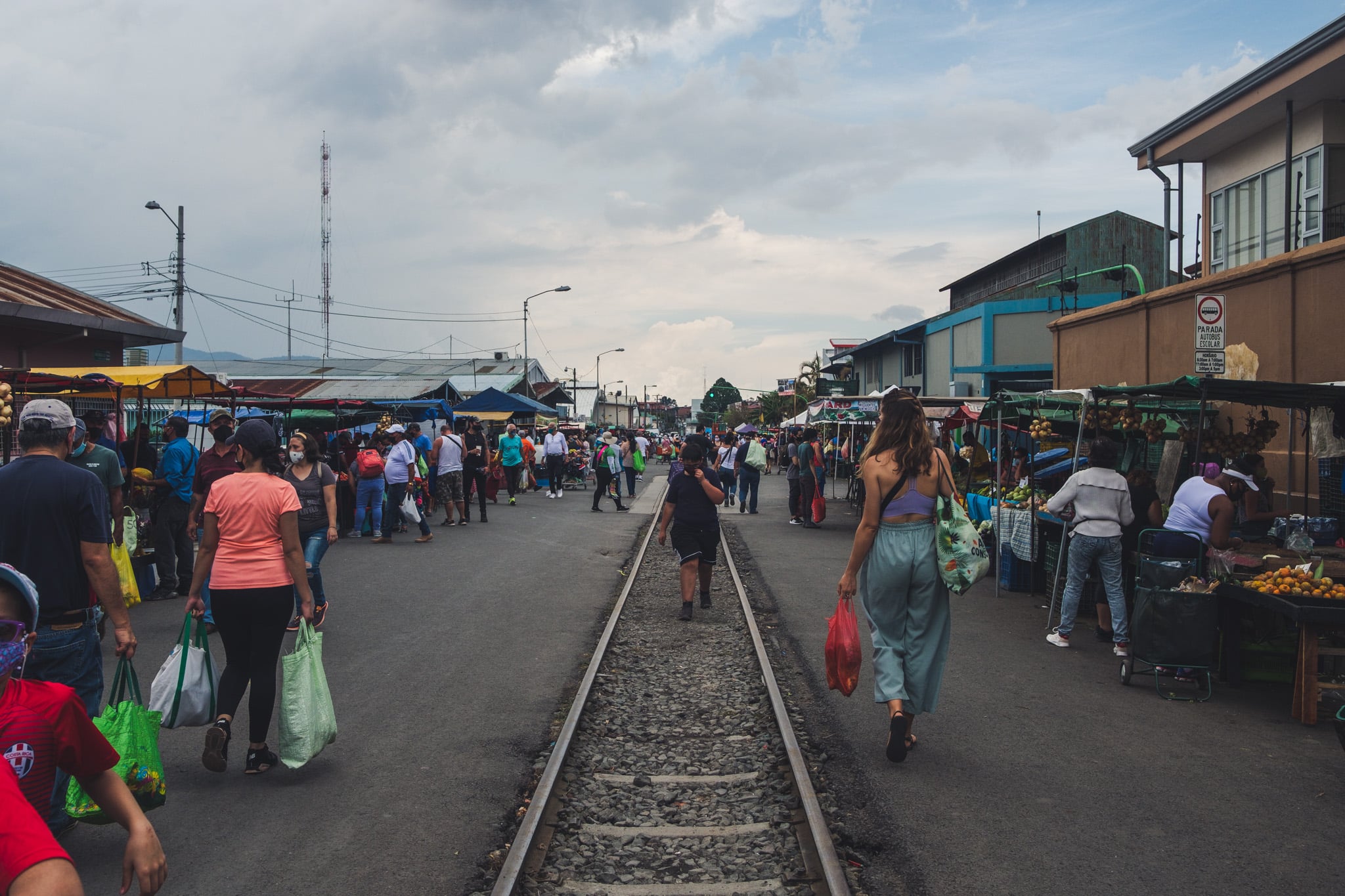 Mercado playa Vaquez, San Jose