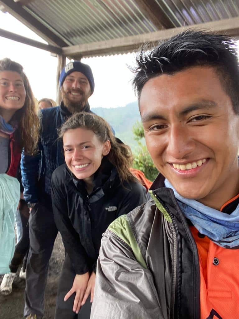Selfie guide witcho & charlei acatenango antigua