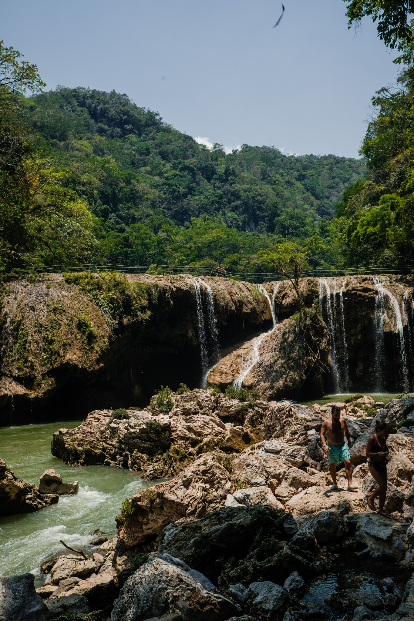 Les cascades de Semuc Champey au Guatemala