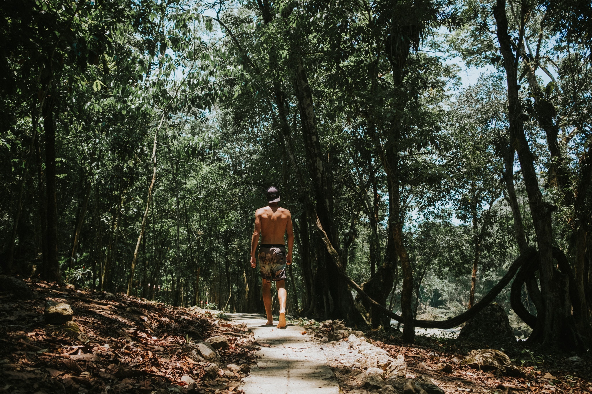 Visiter Cemuc Champey avec un homme, un vrai