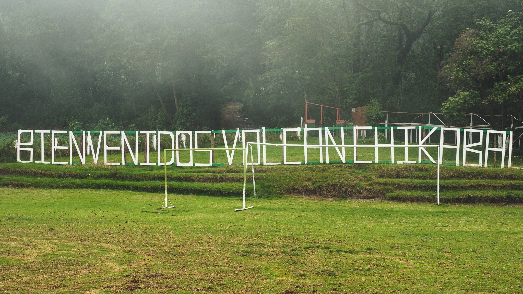 Bienvenido volcano chikabal