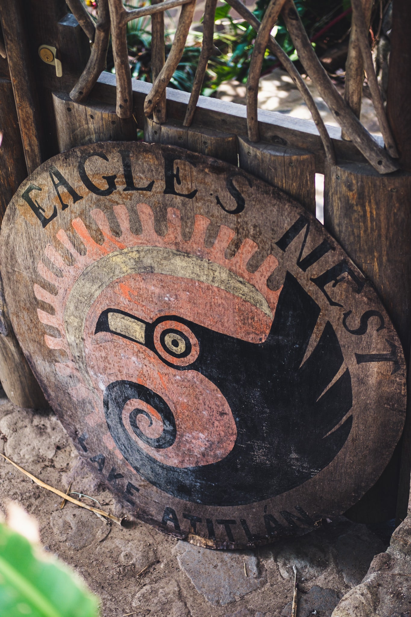 enfin arrivés ! la montée est dure