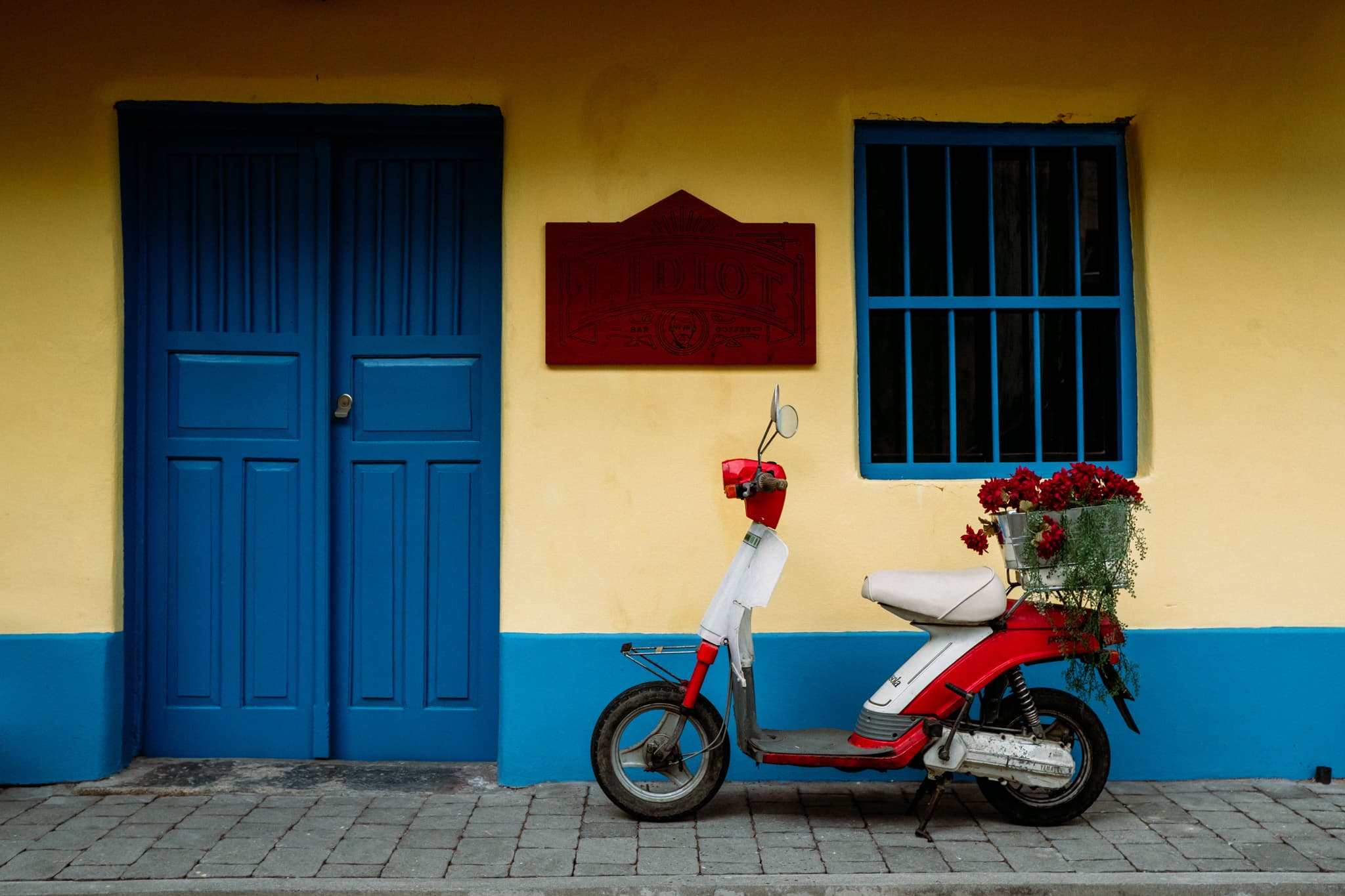 un restaurant français à flores