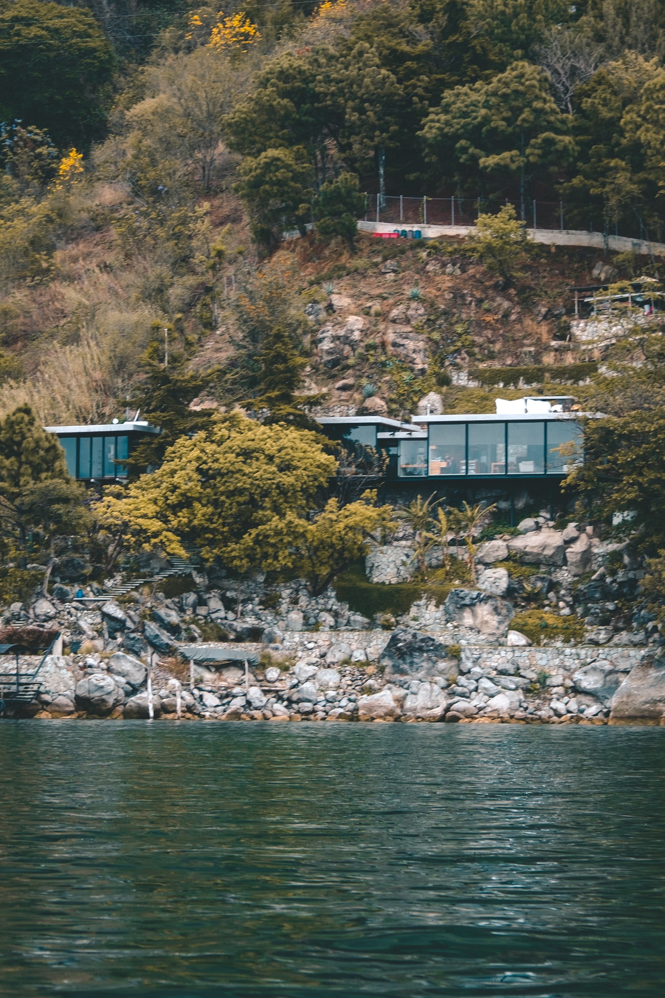 Villa en bord de lac atitlan