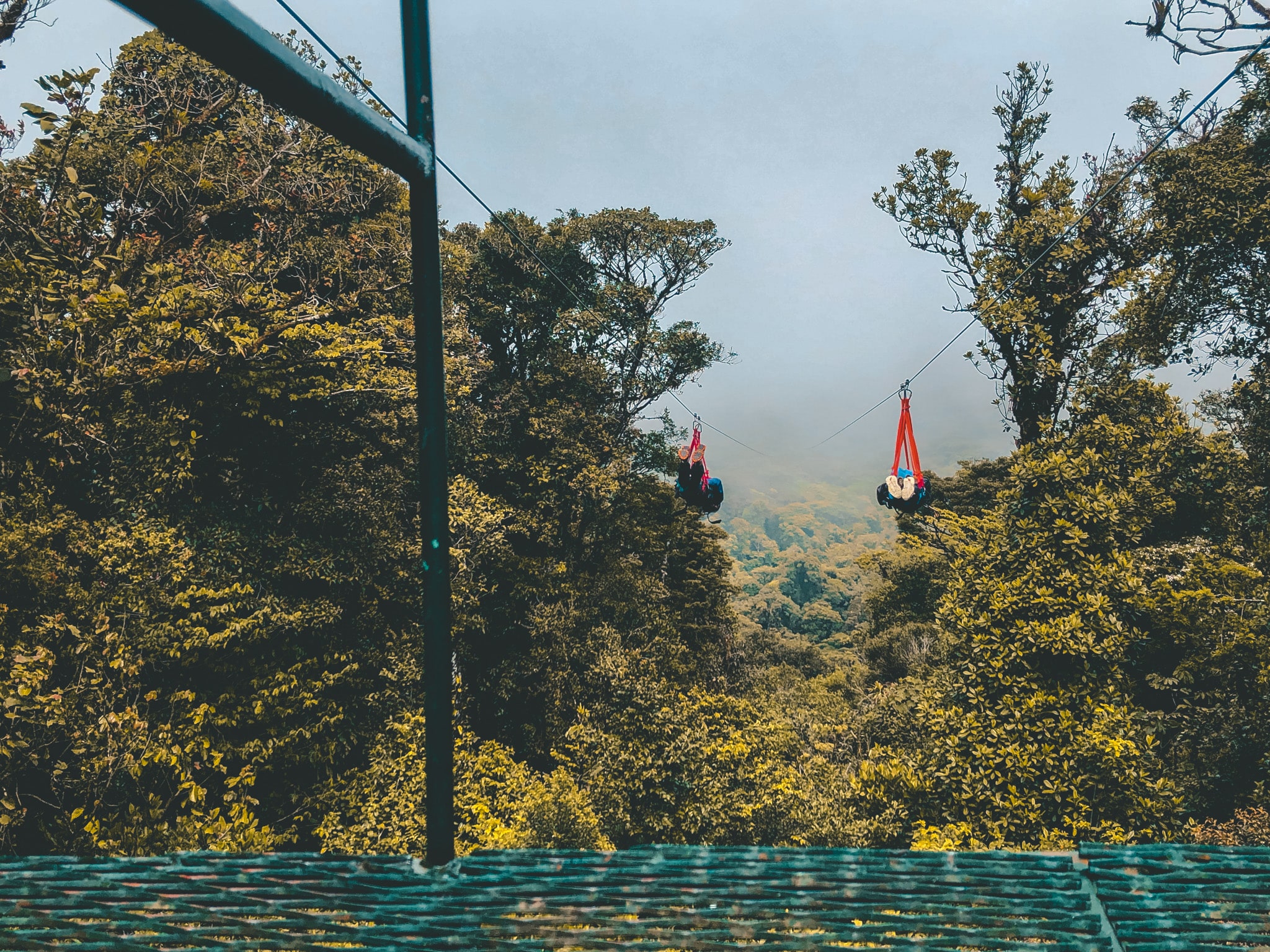 zipline à Monteverde