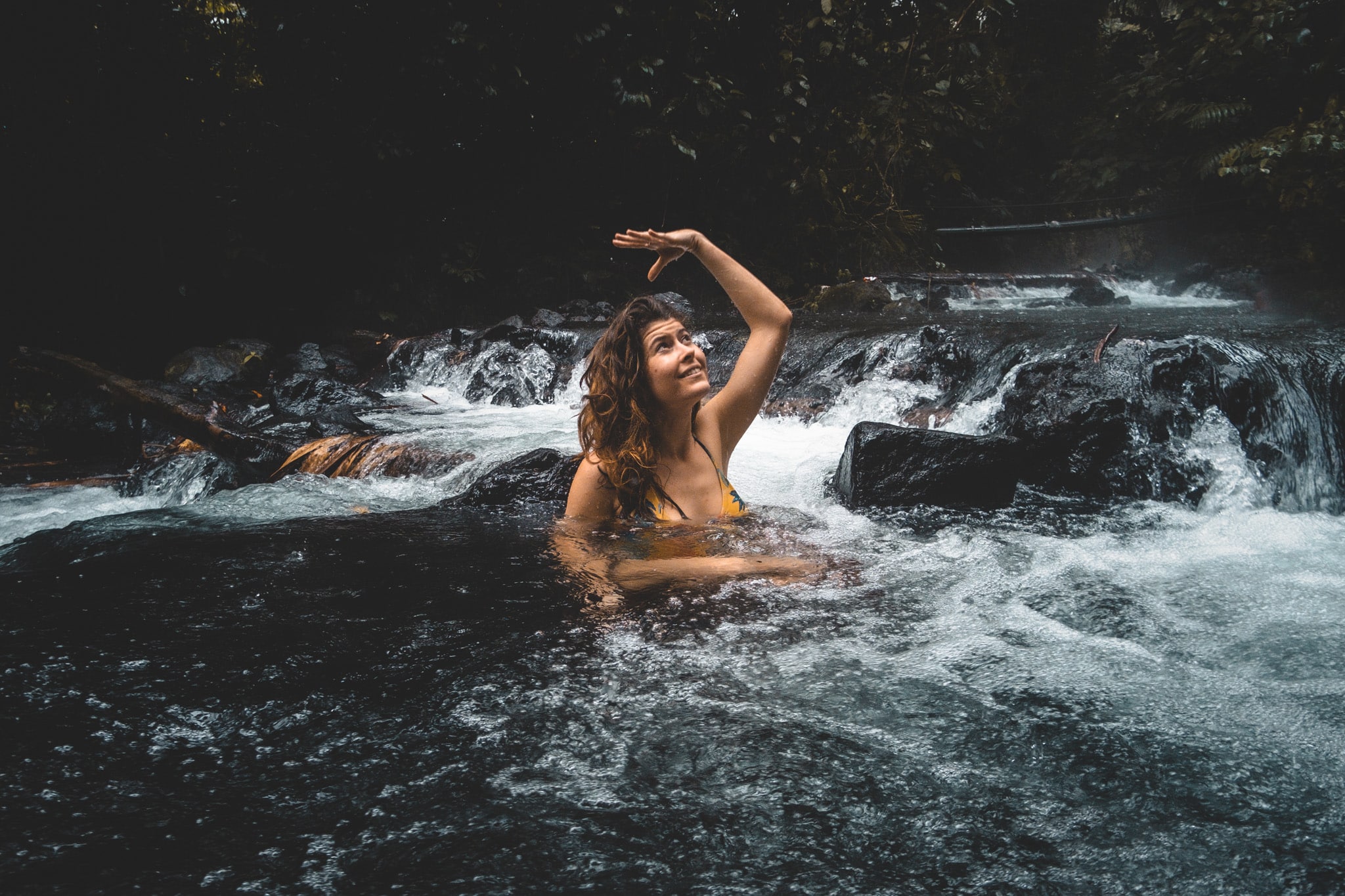 Les sources d'eaux chaudes de la Fortuna