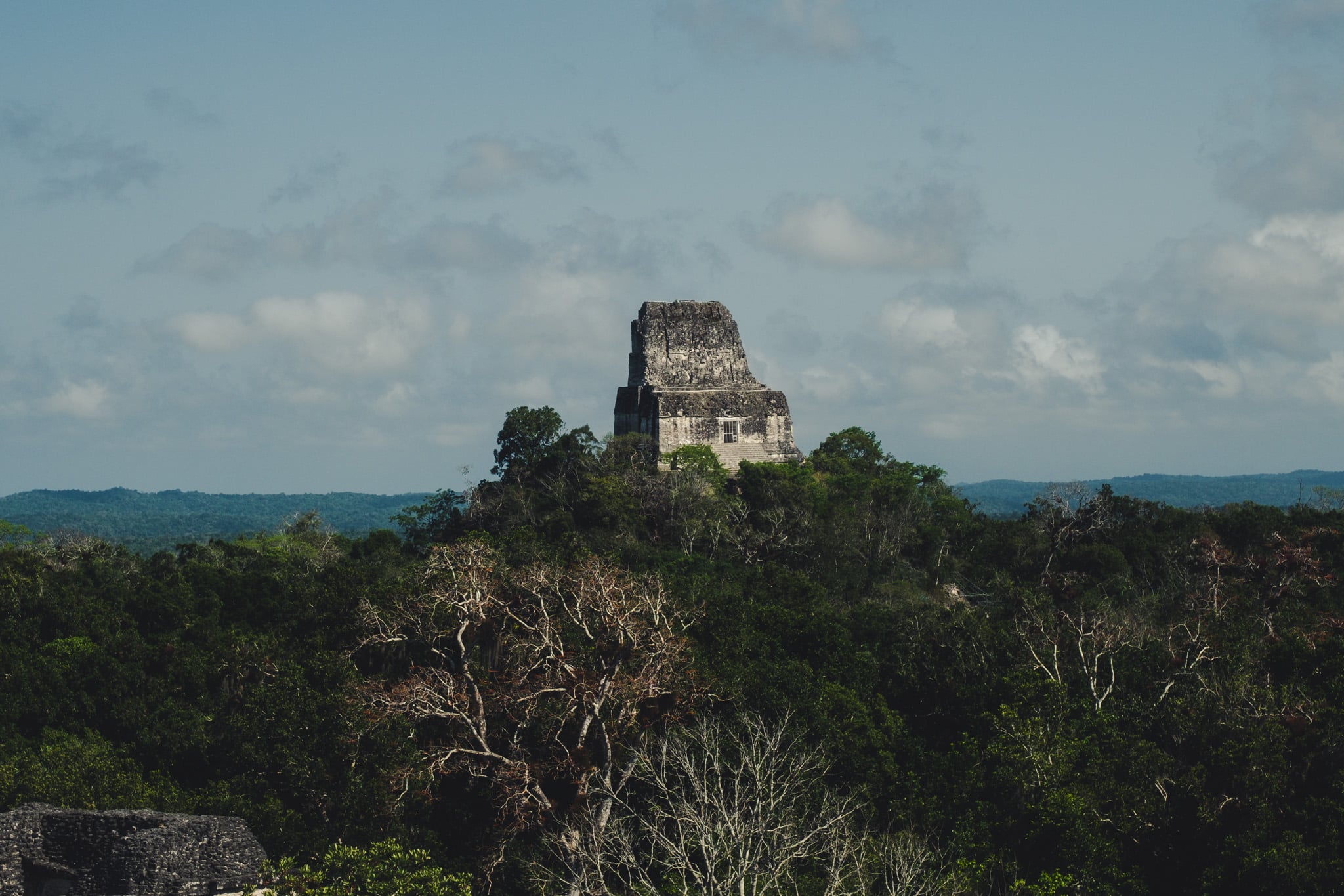 vue temple IV tikal star wars