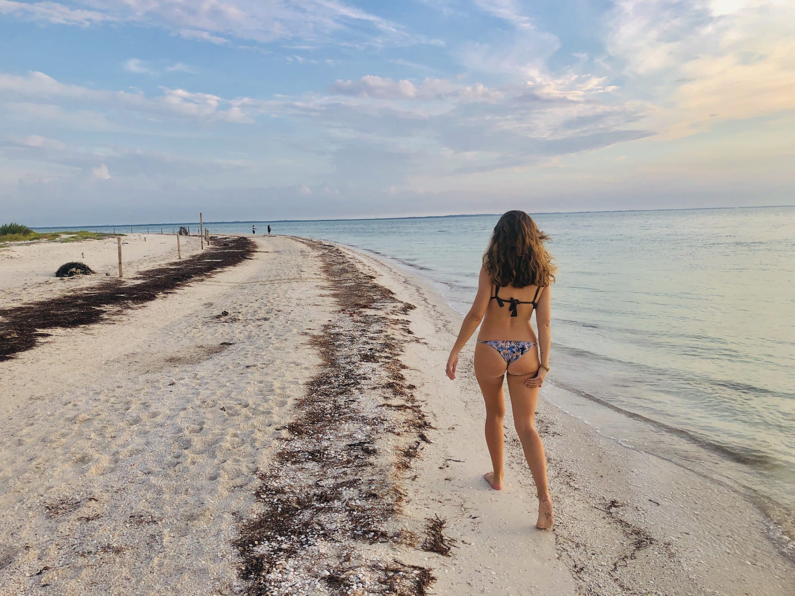 Longer la côte pour aller à punta coco holbox