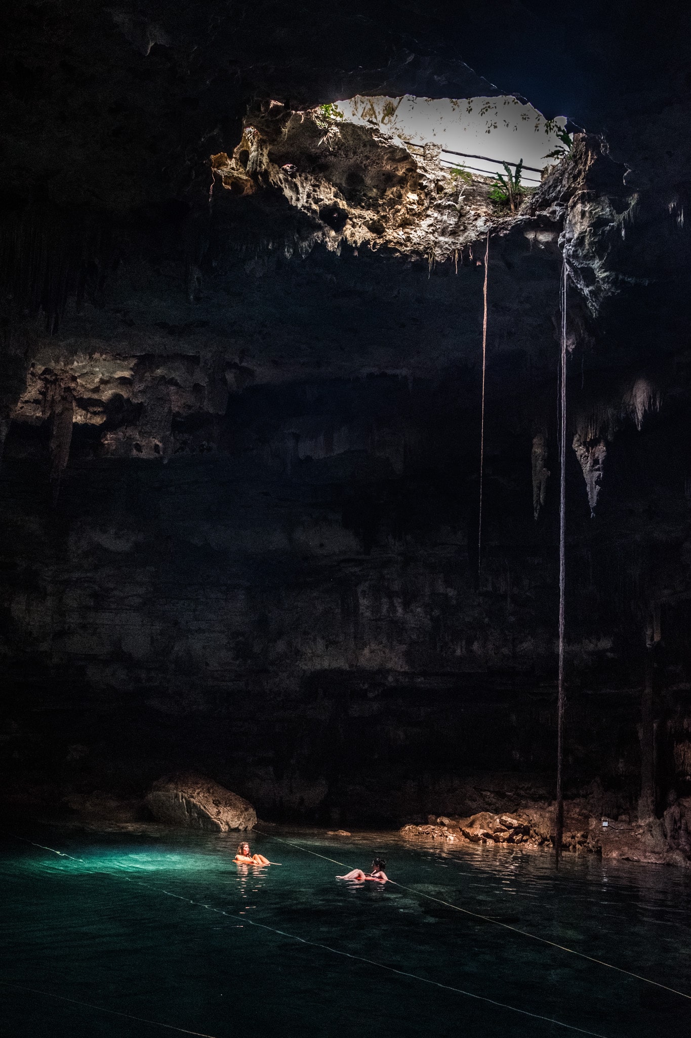 baignade chichen itza cenote