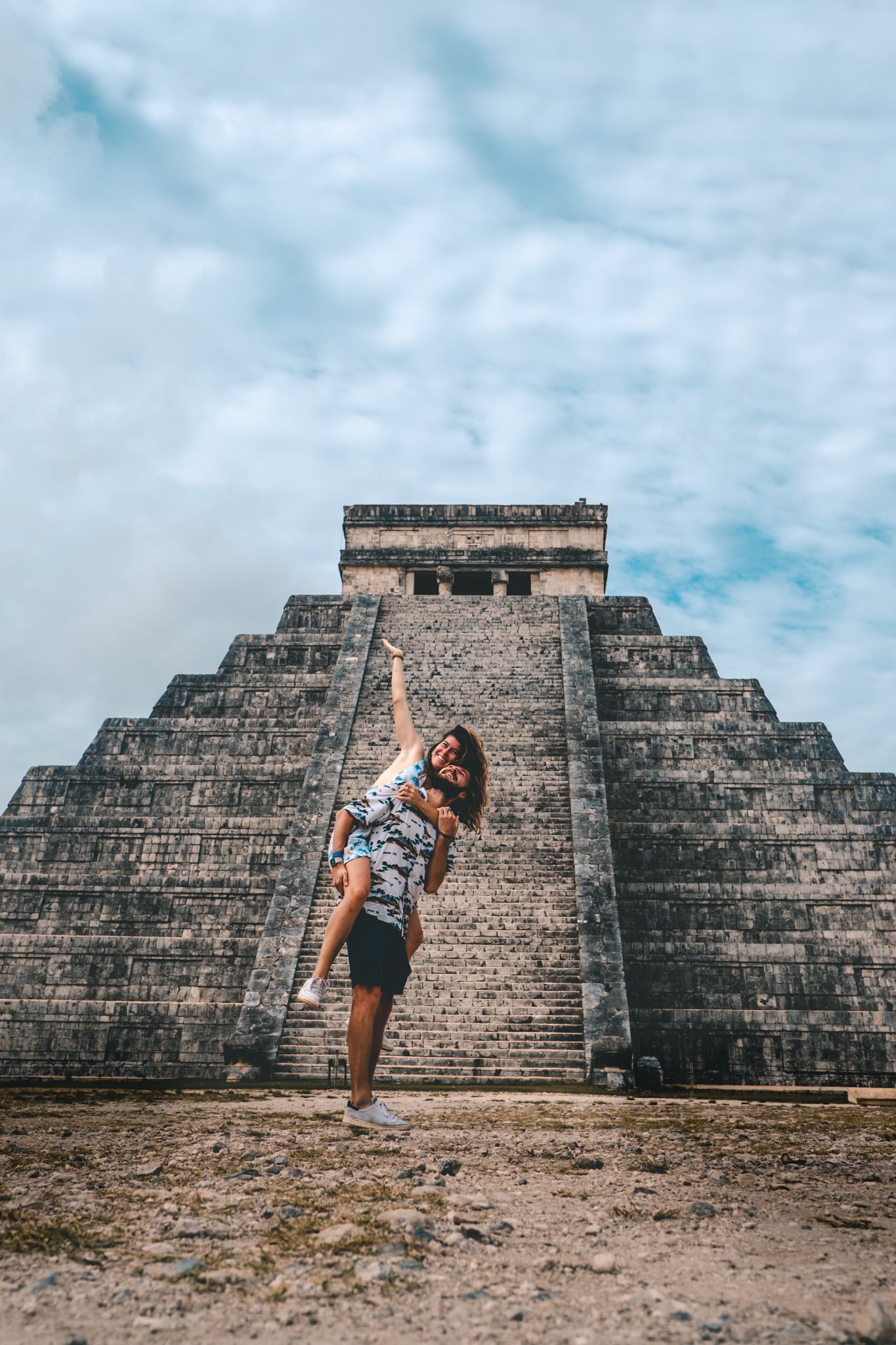 les paresseux curieux à chichen itza