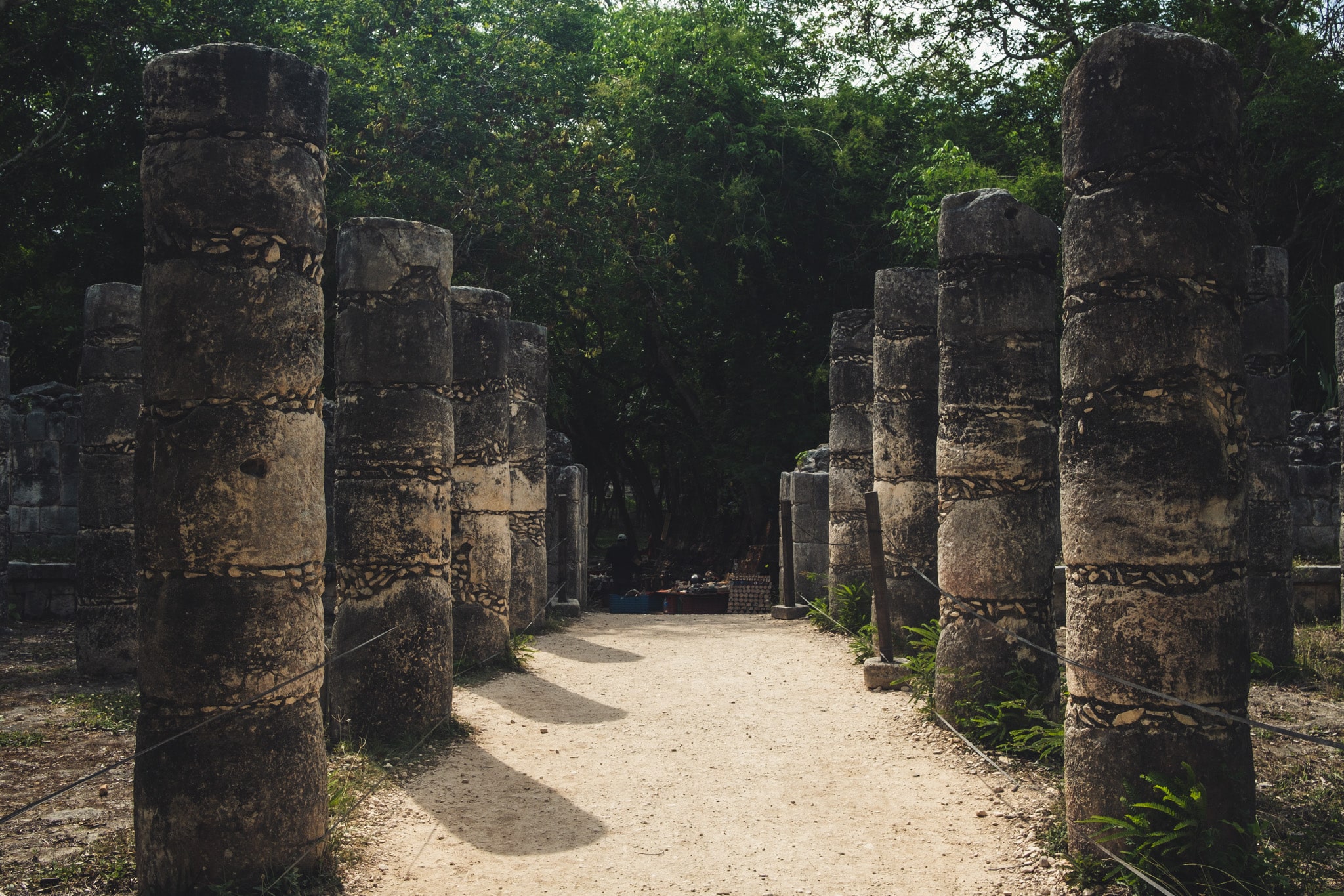 chichenitza colonnes