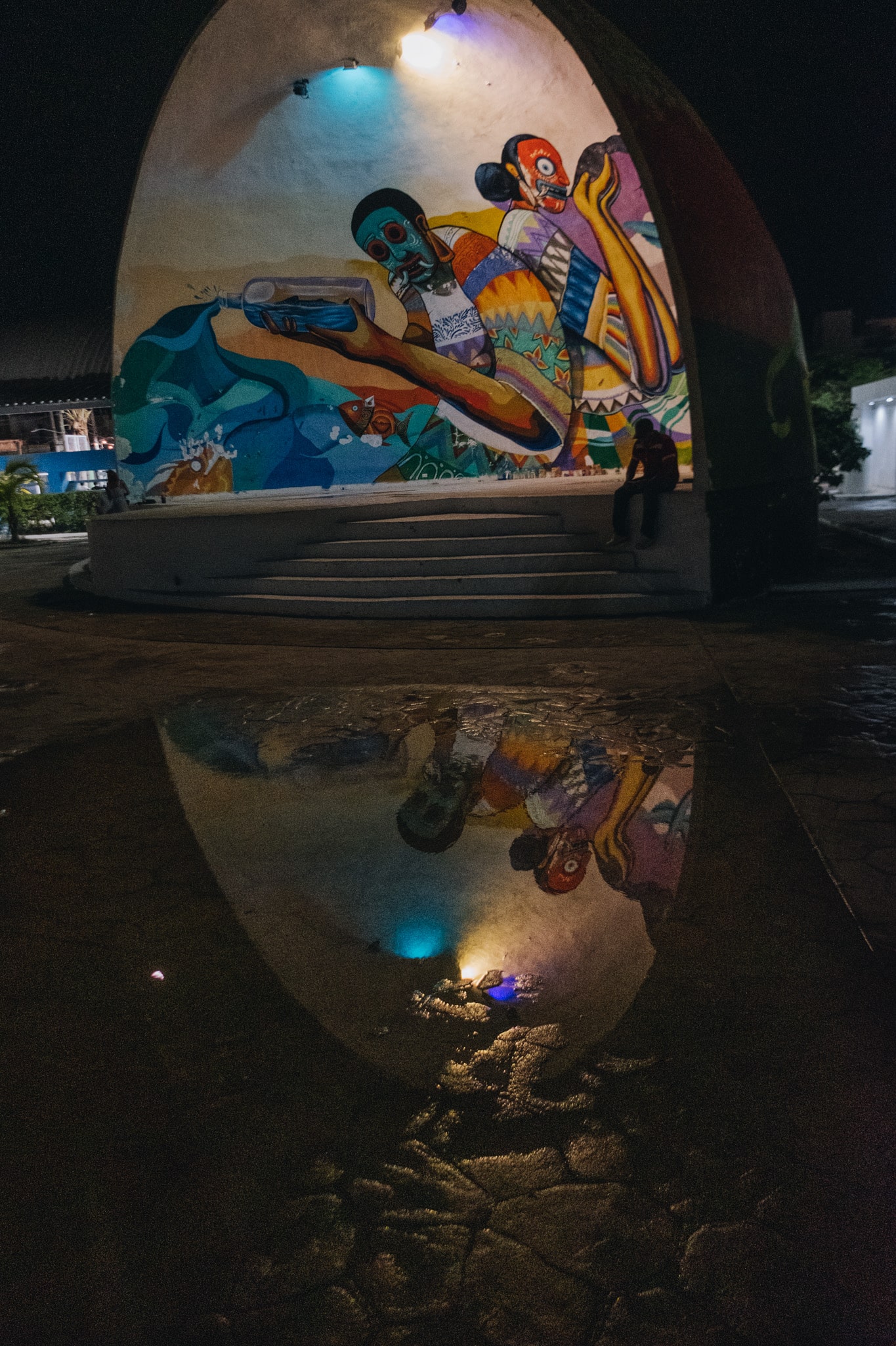 Reflet après l'orage