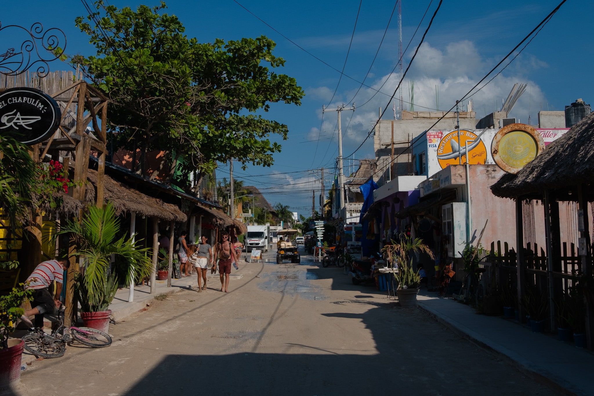 taxi golf visiter holbox mexique