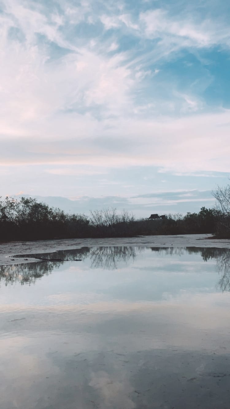 Où est le ciel à Holbox