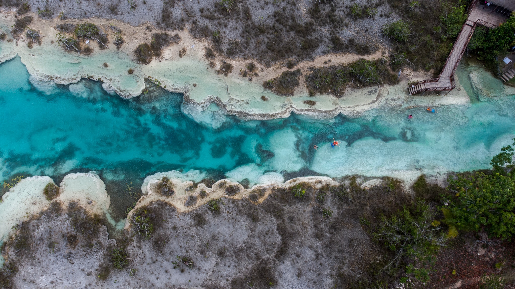 Los rapidos vue en drone