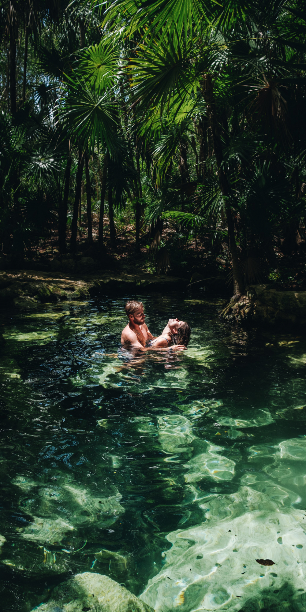 la cenote azul près de Tulum