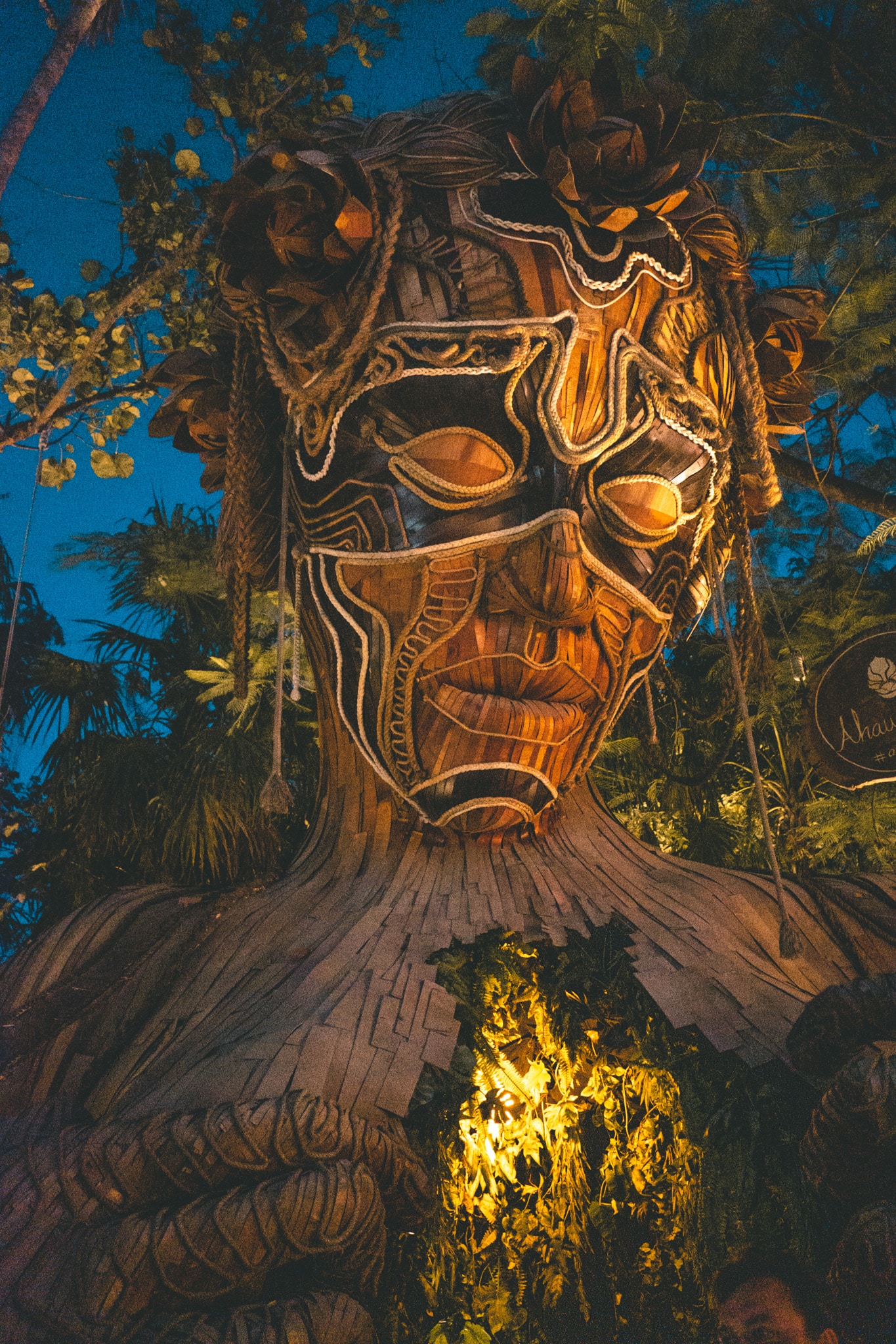 La fameuse statue du Beach strip tulum