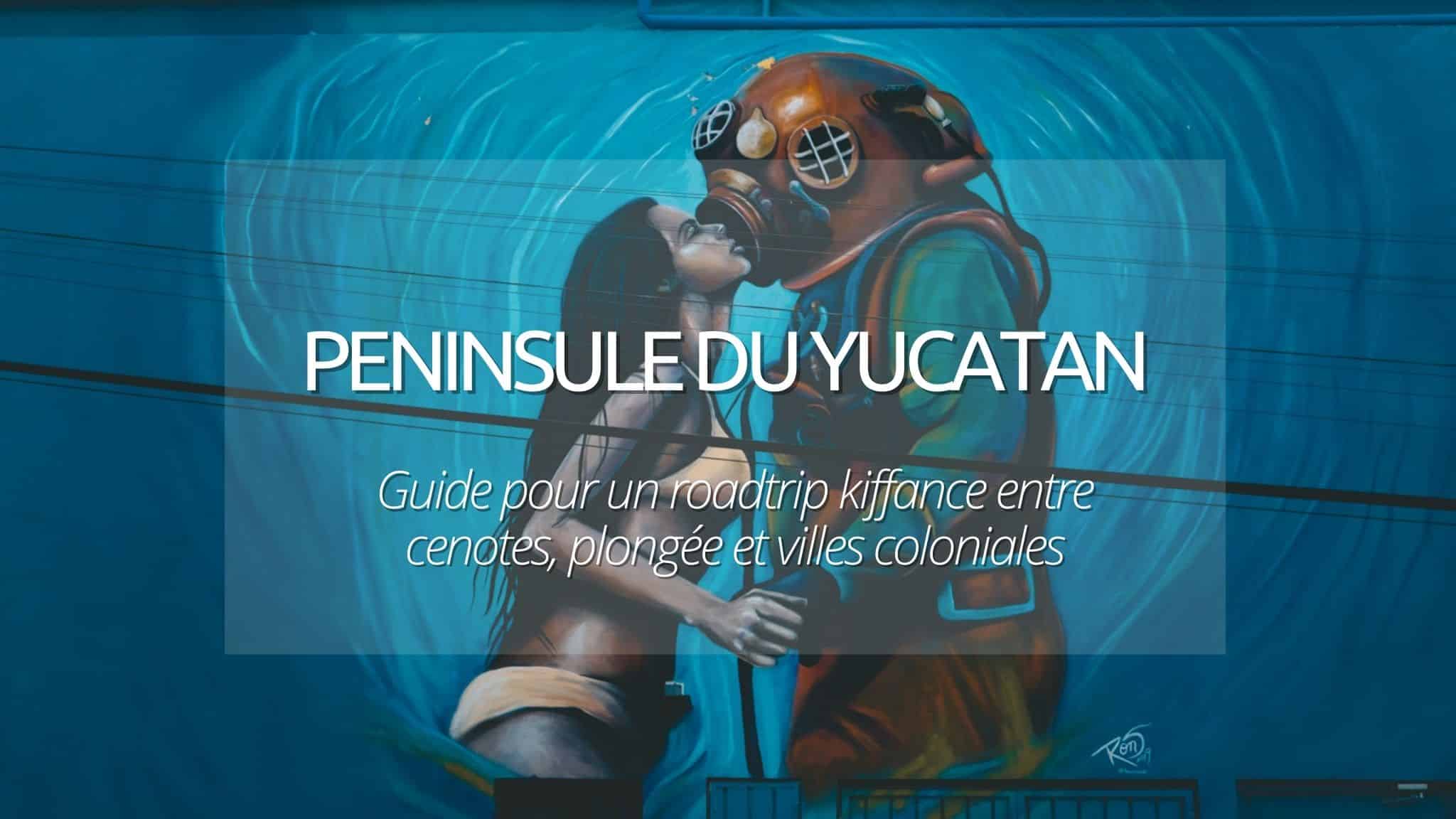 couverture guide road trip yucatan